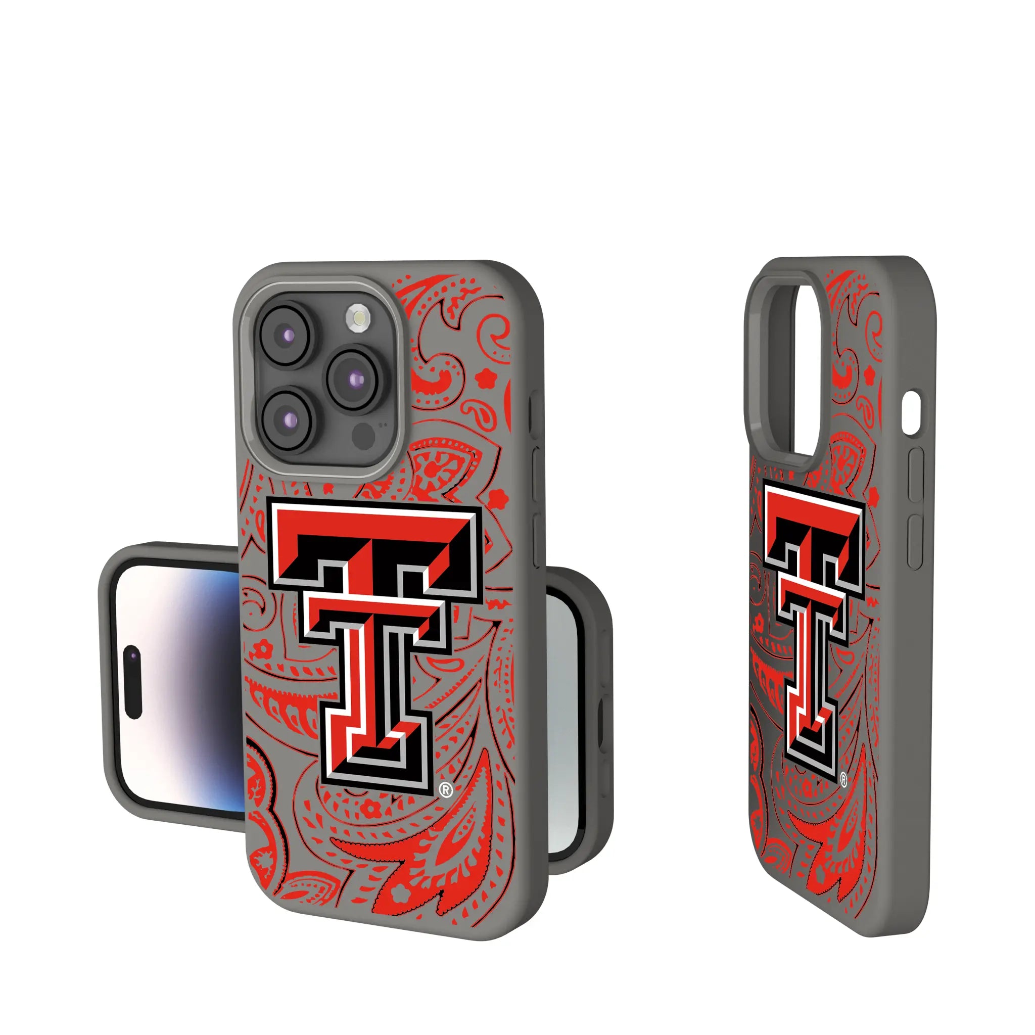 Texas Tech Red Raiders Paisley Soft Touch Phone Case