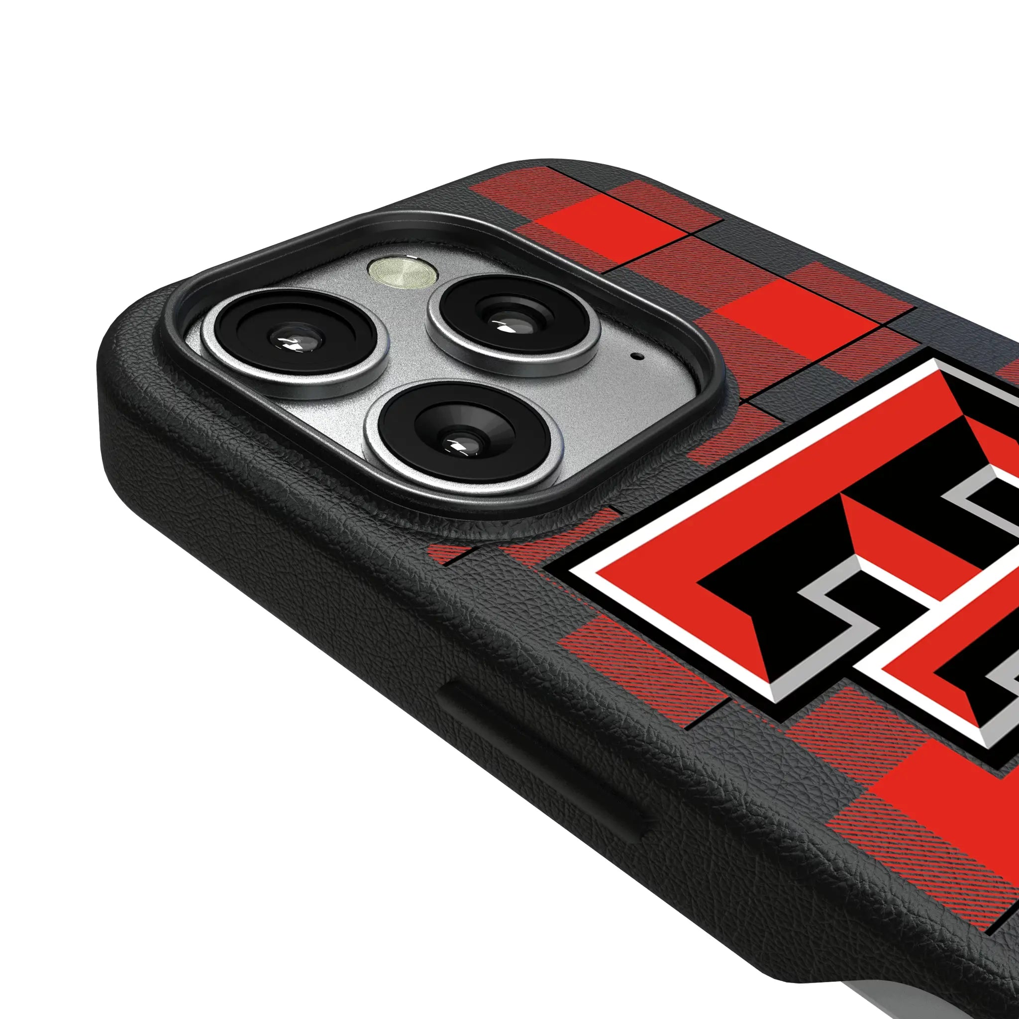 Texas Tech Red Raiders Plaid MagSafe Compatible Phone Case for Apple iPhone