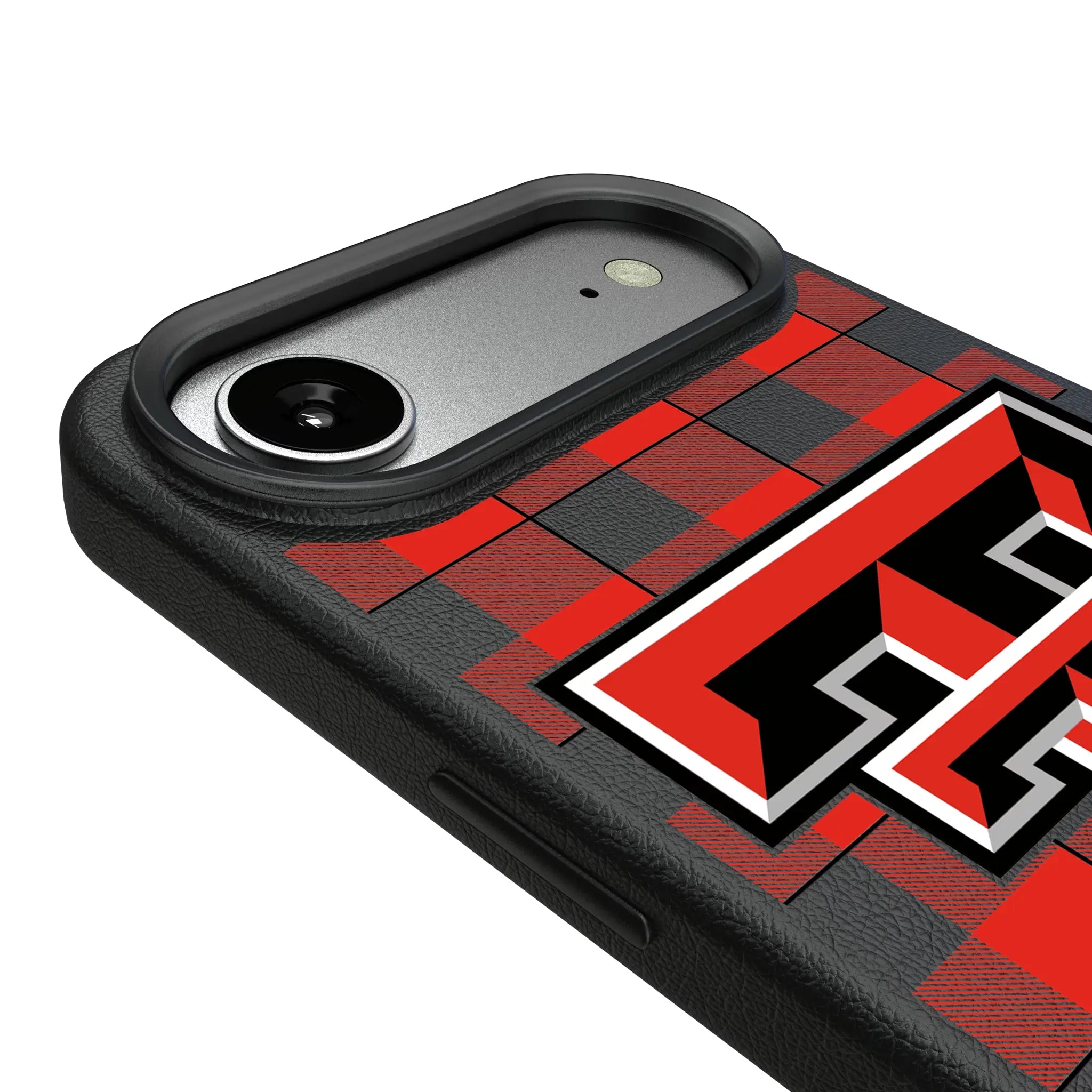Texas Tech Red Raiders Plaid MagSafe Compatible Phone Case for Apple iPhone