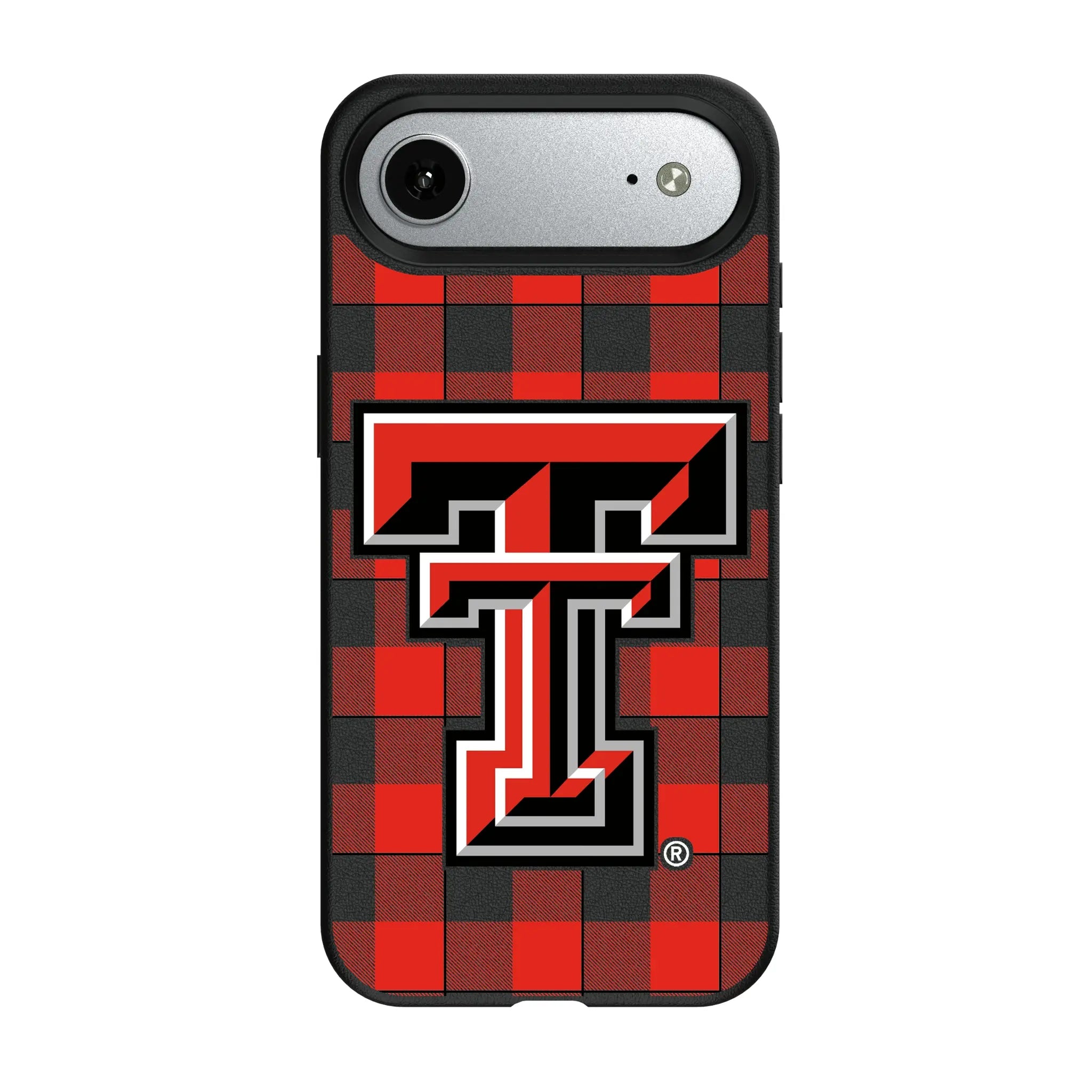 Texas Tech Red Raiders Plaid MagSafe Compatible Phone Case for Apple iPhone