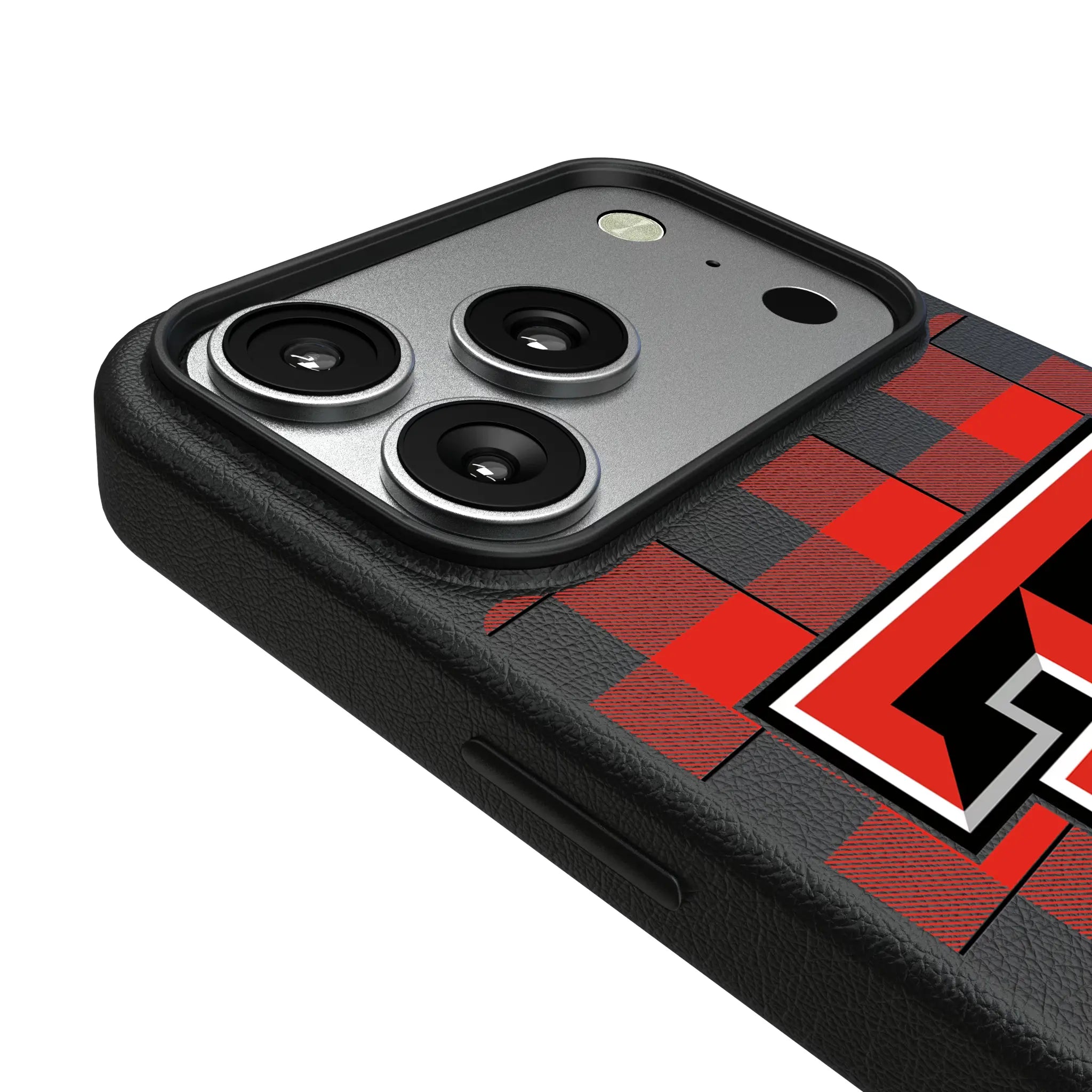 Texas Tech Red Raiders Plaid MagSafe Compatible Phone Case for Apple iPhone