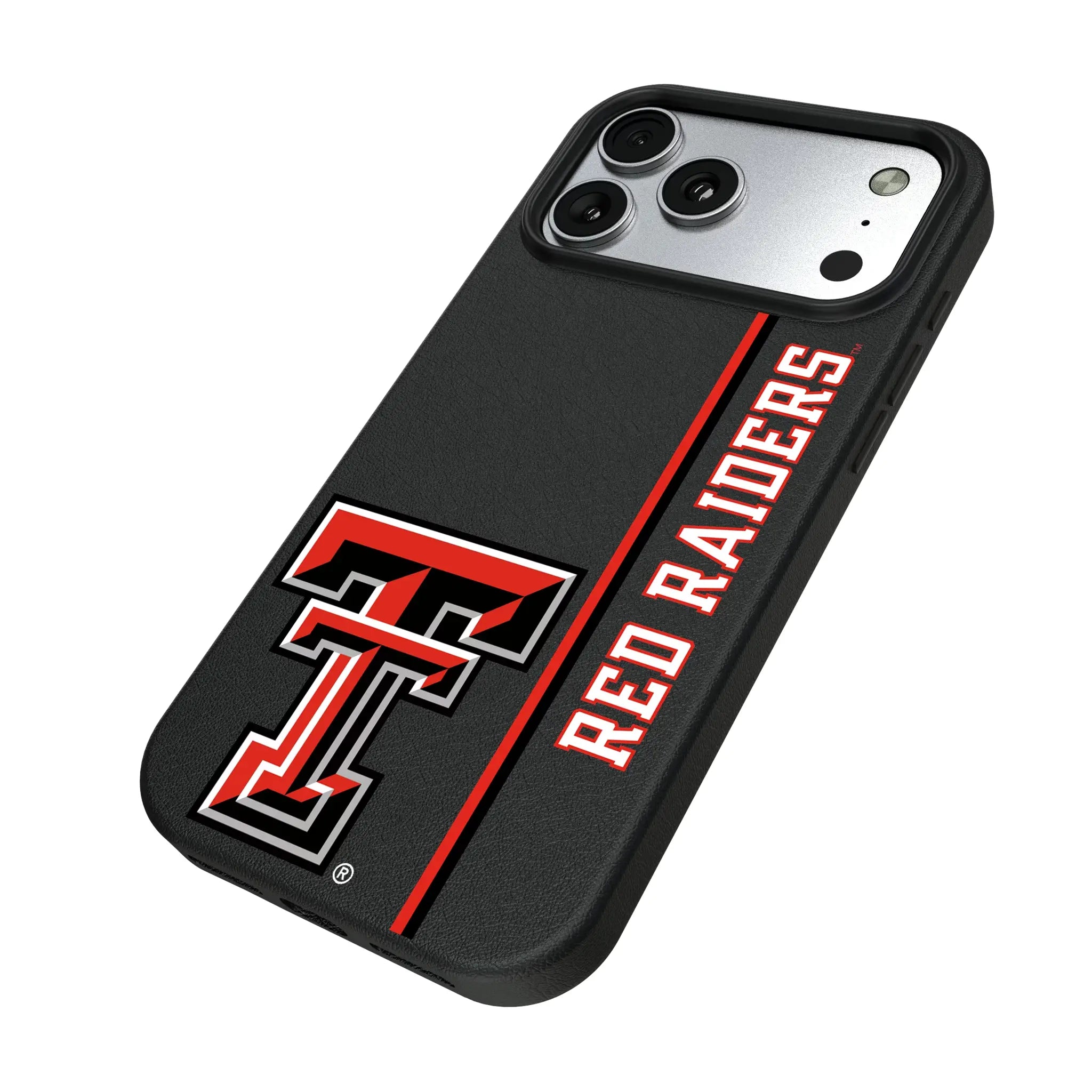 Texas Tech Red Raiders Sidebar MagSafe Compatible Phone Case for Apple iPhone