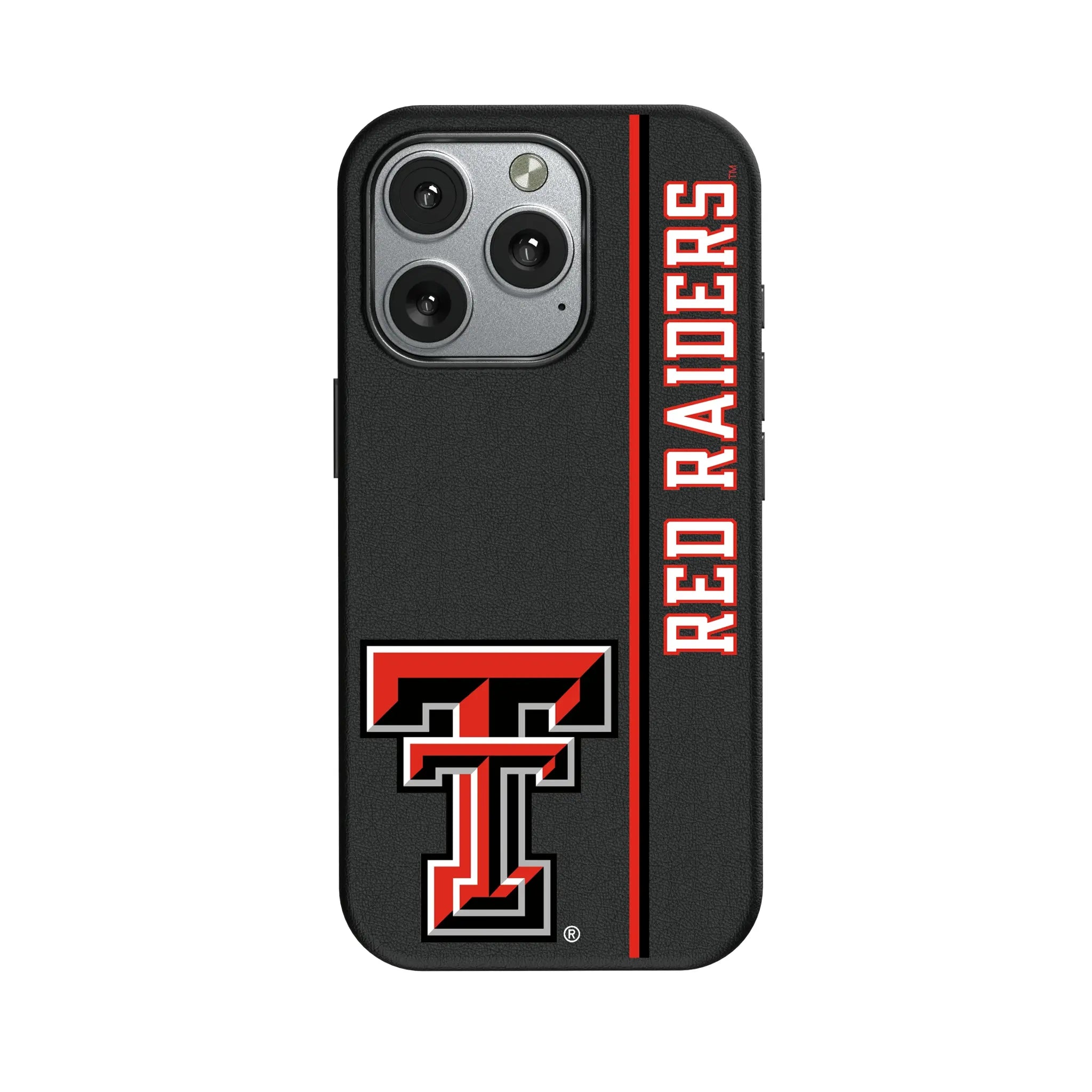 Texas Tech Red Raiders Sidebar MagSafe Compatible Phone Case for Apple iPhone