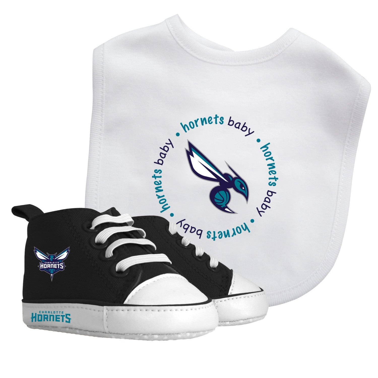 Charlotte Hornets Baby Gift Set - 2-Piece - Sports Gifts, Sports Memorabilia, Sports Collectibles, Fan Shop