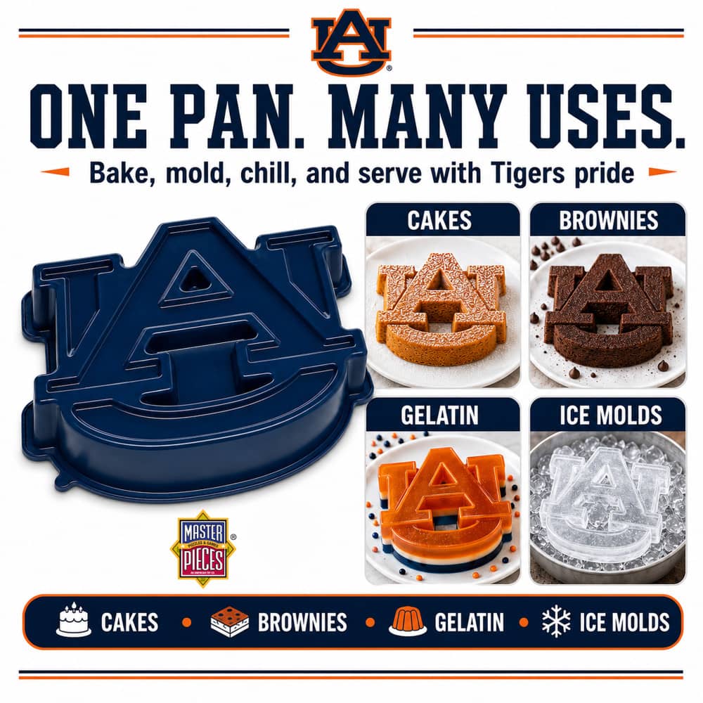 Auburn Tigers Officially Licensed Cake Pan