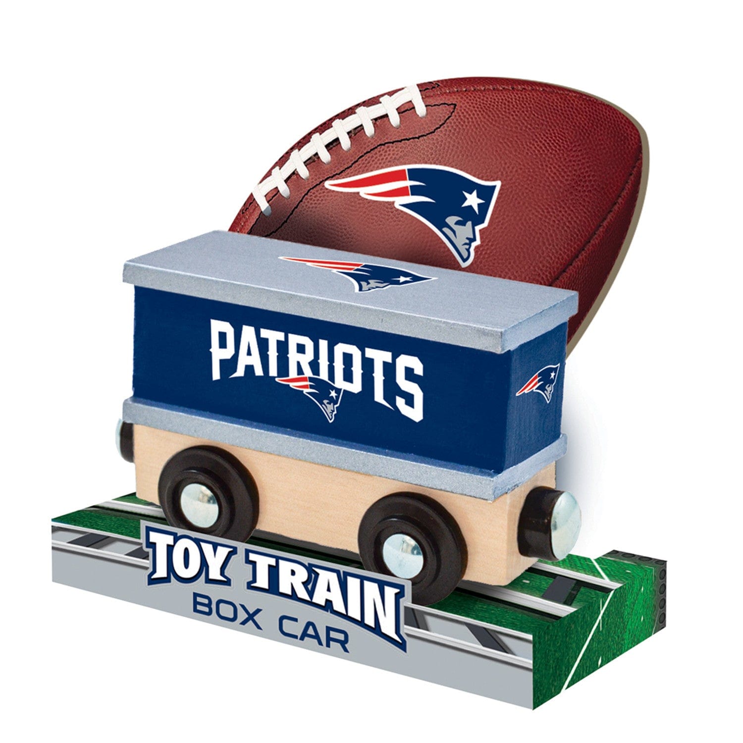 New England Patriots Toy Train Box Car - Sports Gifts, Sports Memorabilia, Sports Collectibles, Fan Shop