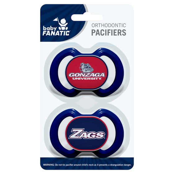 Gonzaga Bulldogs - Pacifier 2-Pack - 757 Sports Collectibles