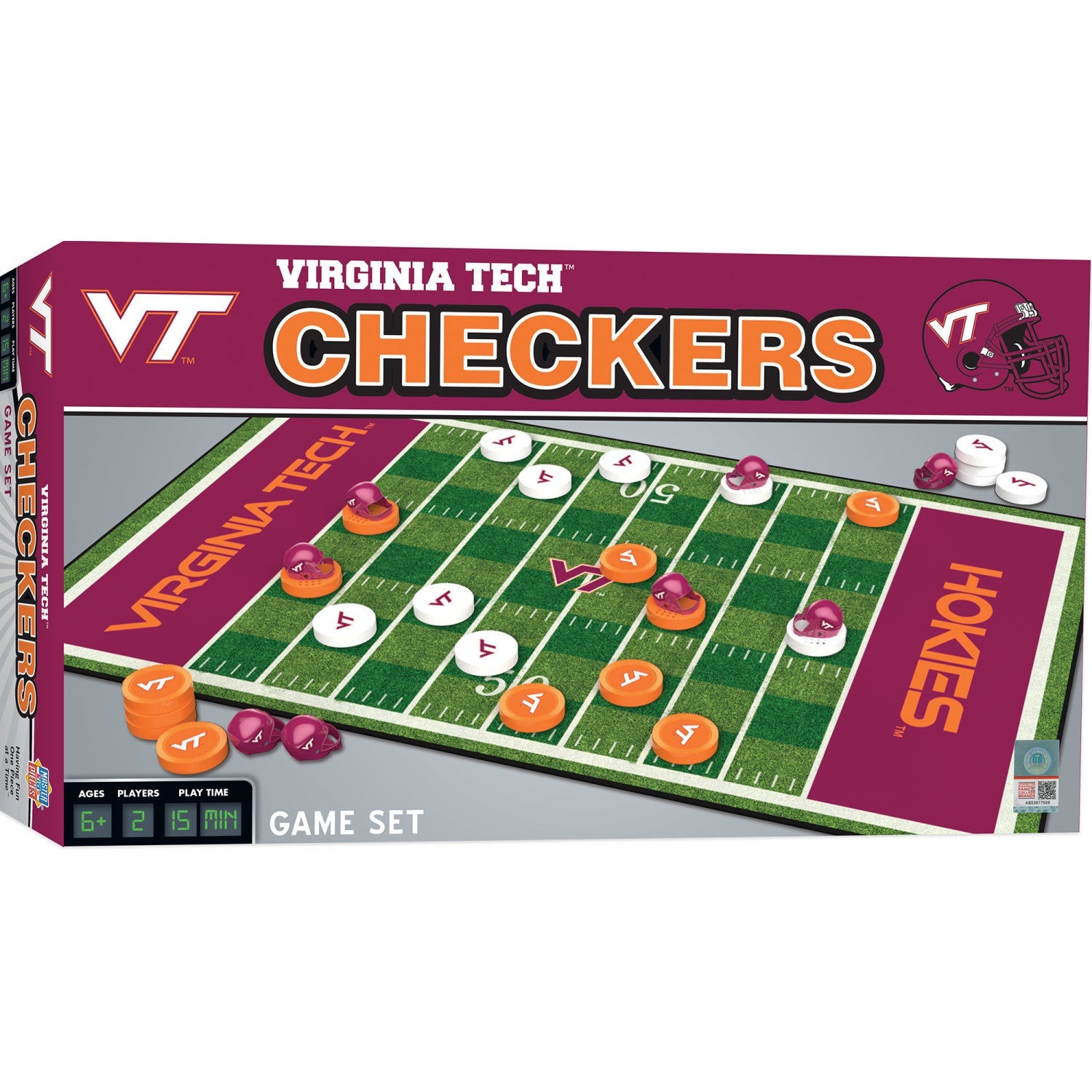 Virginia Tech Hokies Checkers - 757 Sports Collectibles
