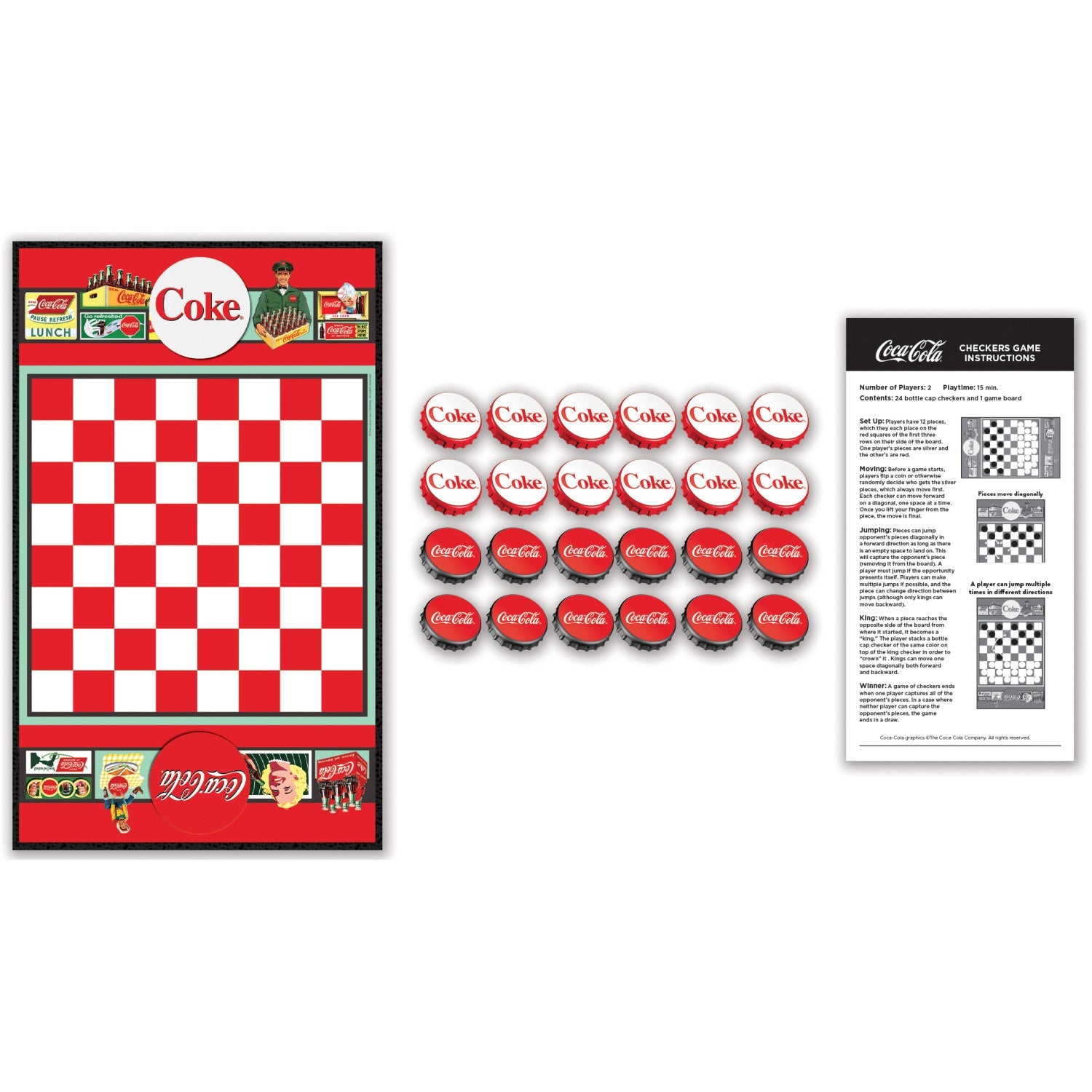 Coca-Cola Checkers - 757 Sports Collectibles