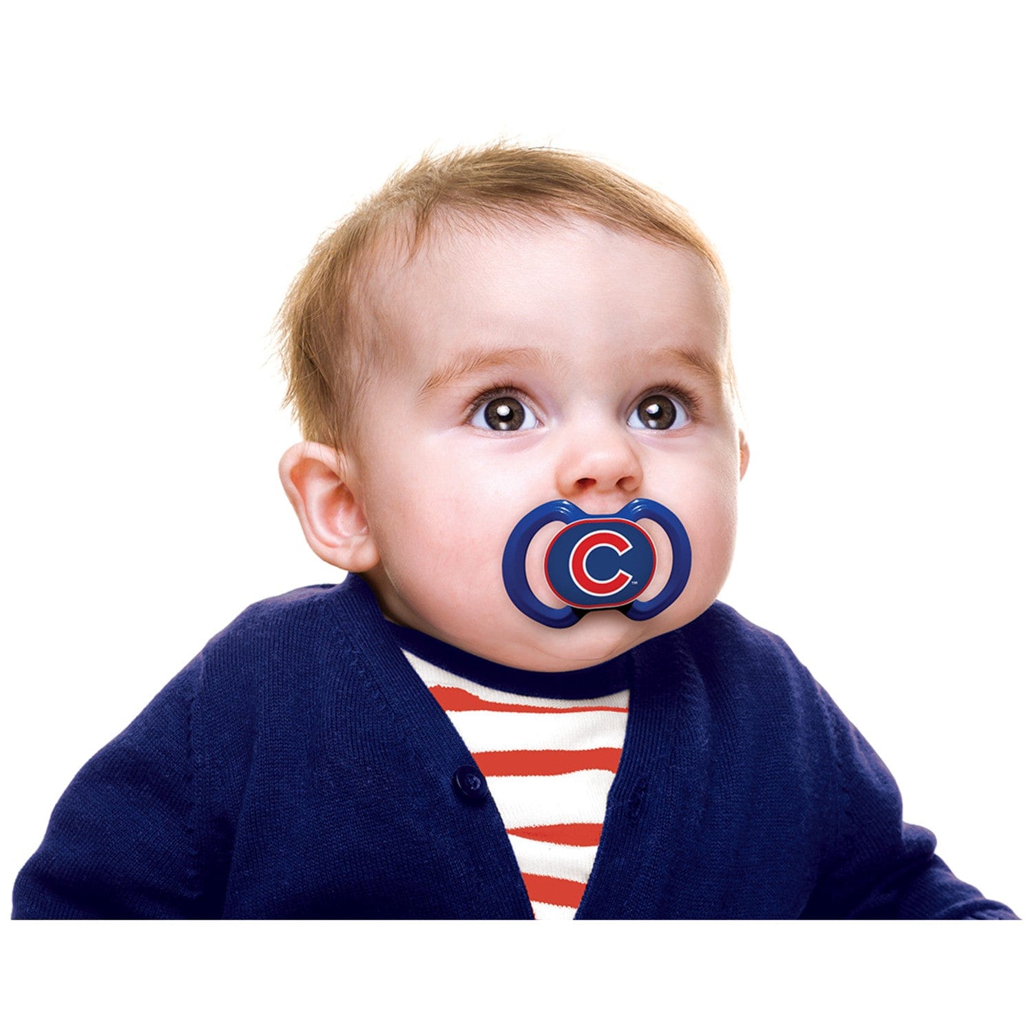 Chicago Cubs Pacifier 2-Pack for Little Fans - Sports Gifts, Sports Memorabilia, Sports Collectibles, Fan Shop