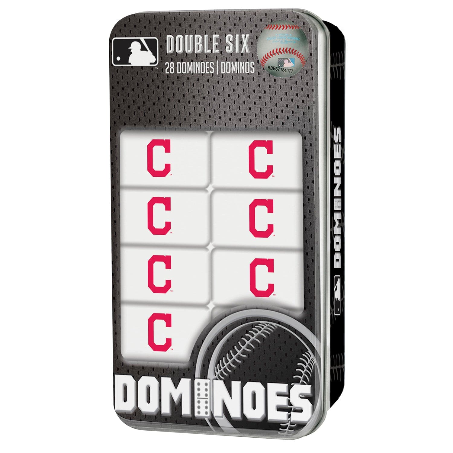 Cleveland Indians Themed Dominoes Set - Sports Gifts, Sports Memorabilia, Sports Collectibles, Fan Shop