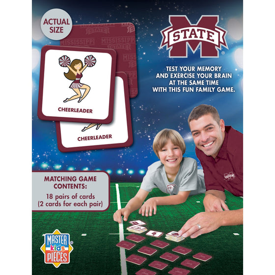 Mississippi State Bulldogs Matching Game - 757 Sports Collectibles