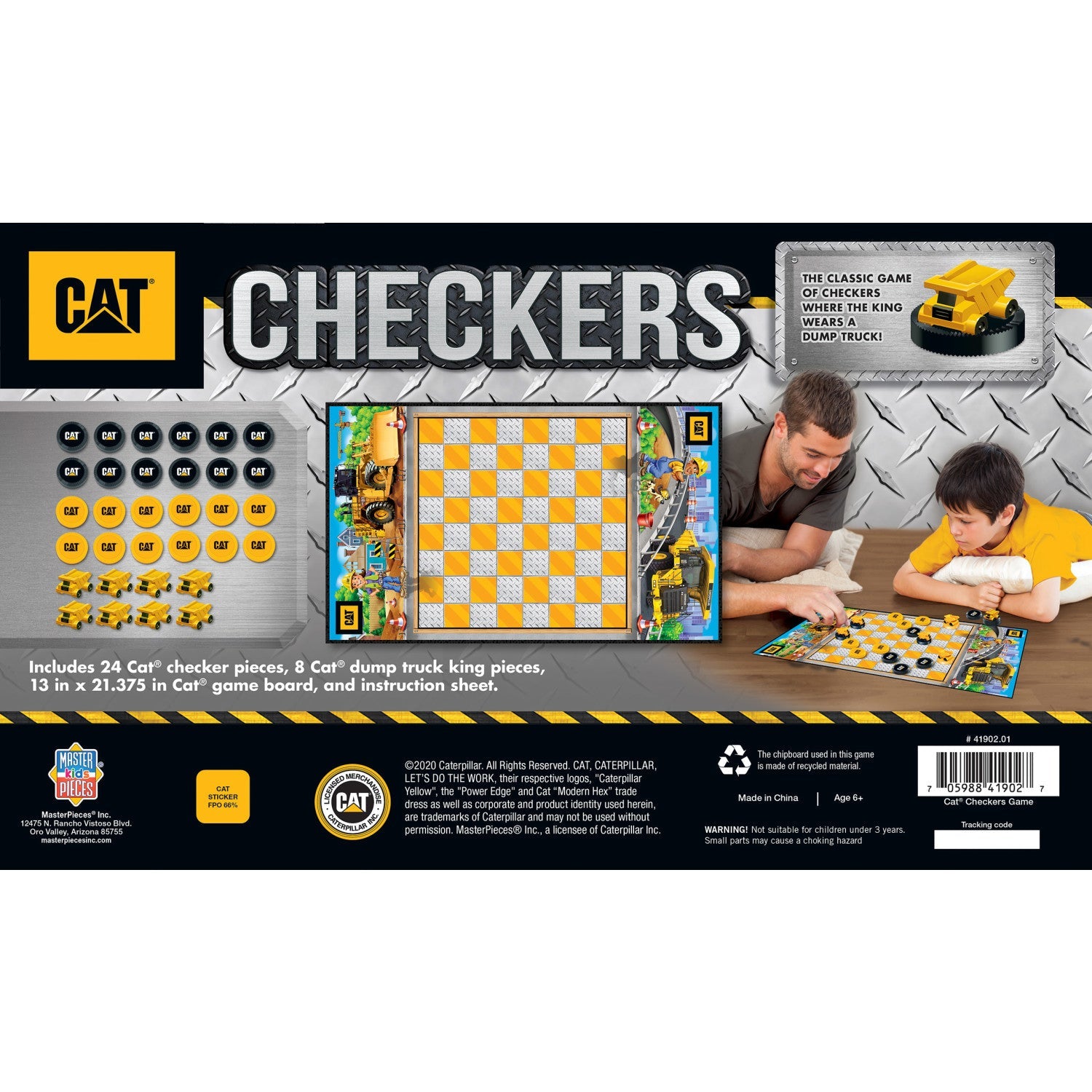 CAT - Caterpillar Checkers - 757 Sports Collectibles