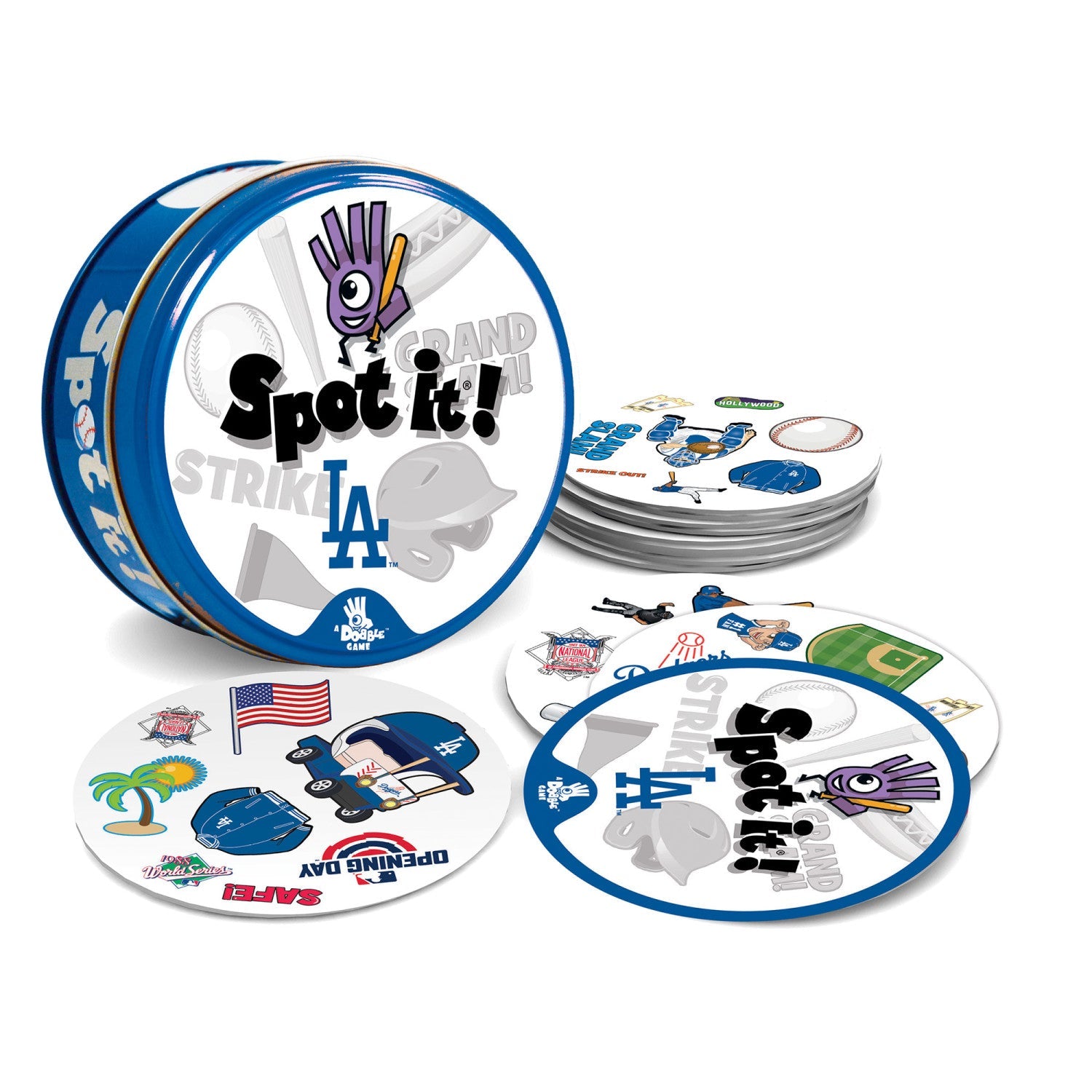 Los Angeles Dodgers Spot It! Card Game - 757 Sports Collectibles