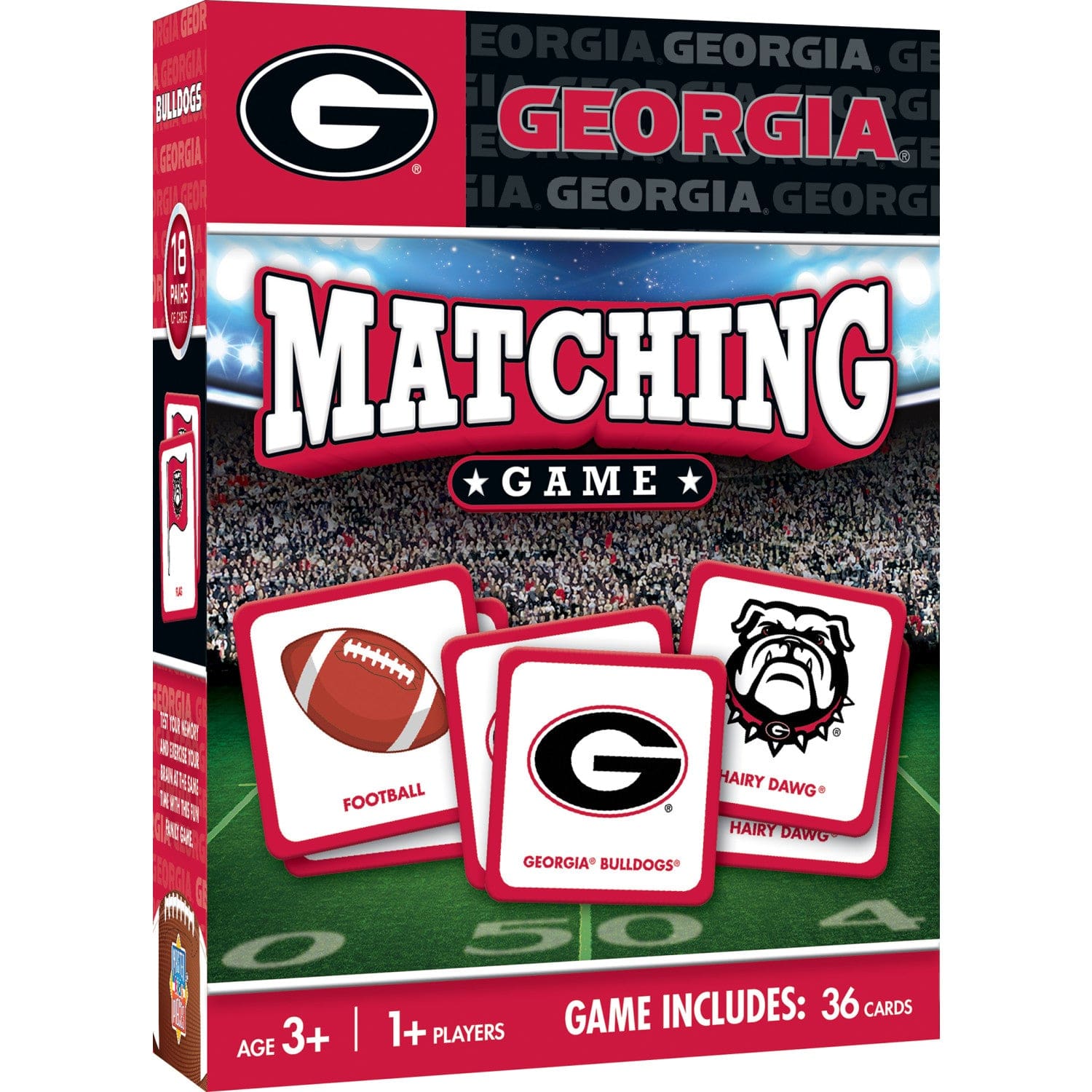 Georgia Bulldogs Memory Matching Game - Sports Gifts, Sports Memorabilia, Sports Collectibles, Fan Shop