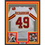 Framed Autographed/Signed Tony Richardson 35x39 Kansas City White Football Jersey JSA COA