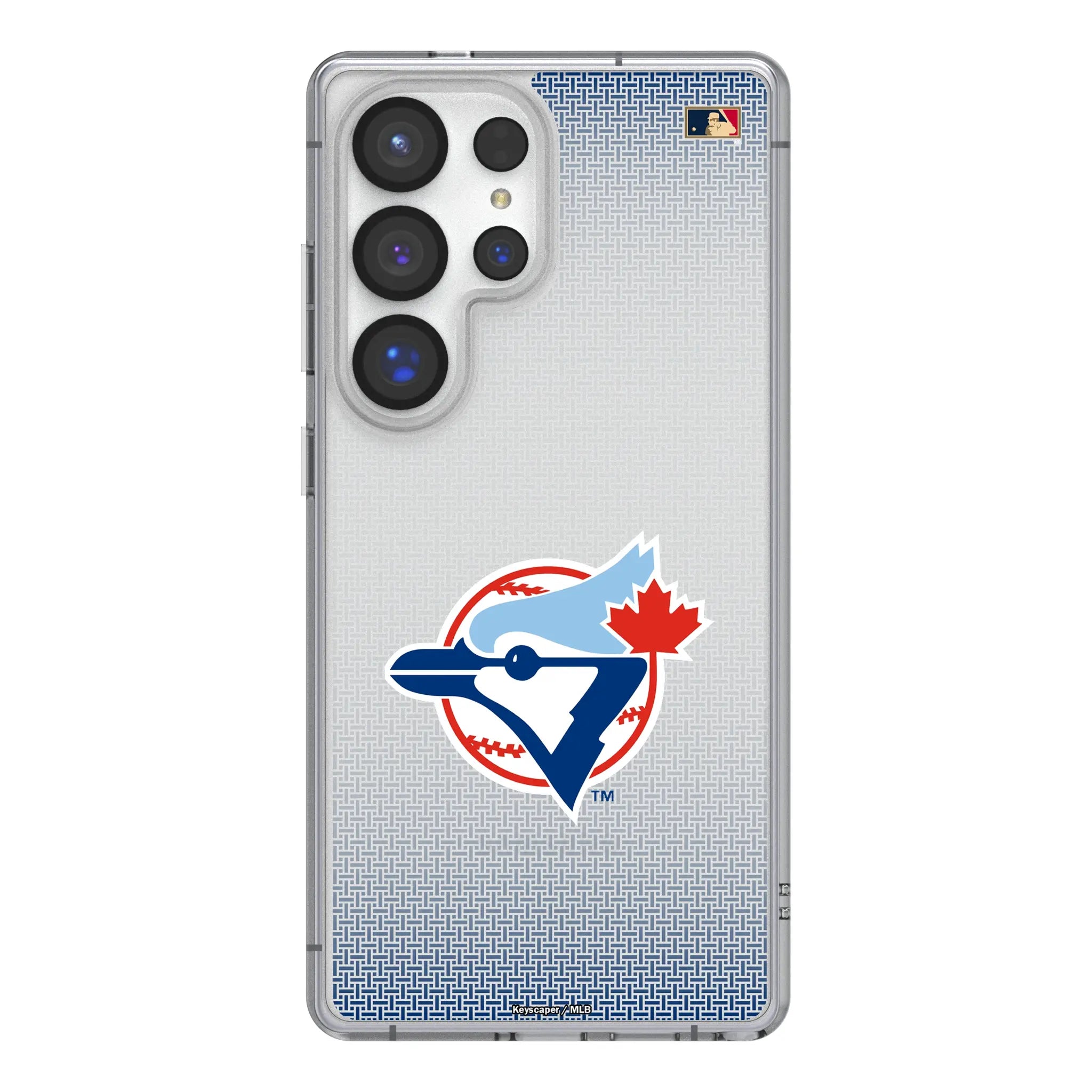 Toronto Blue Jays 1977-1988 - Cooperstown Collection Linen Clear Phone Case for Samsung Galaxy