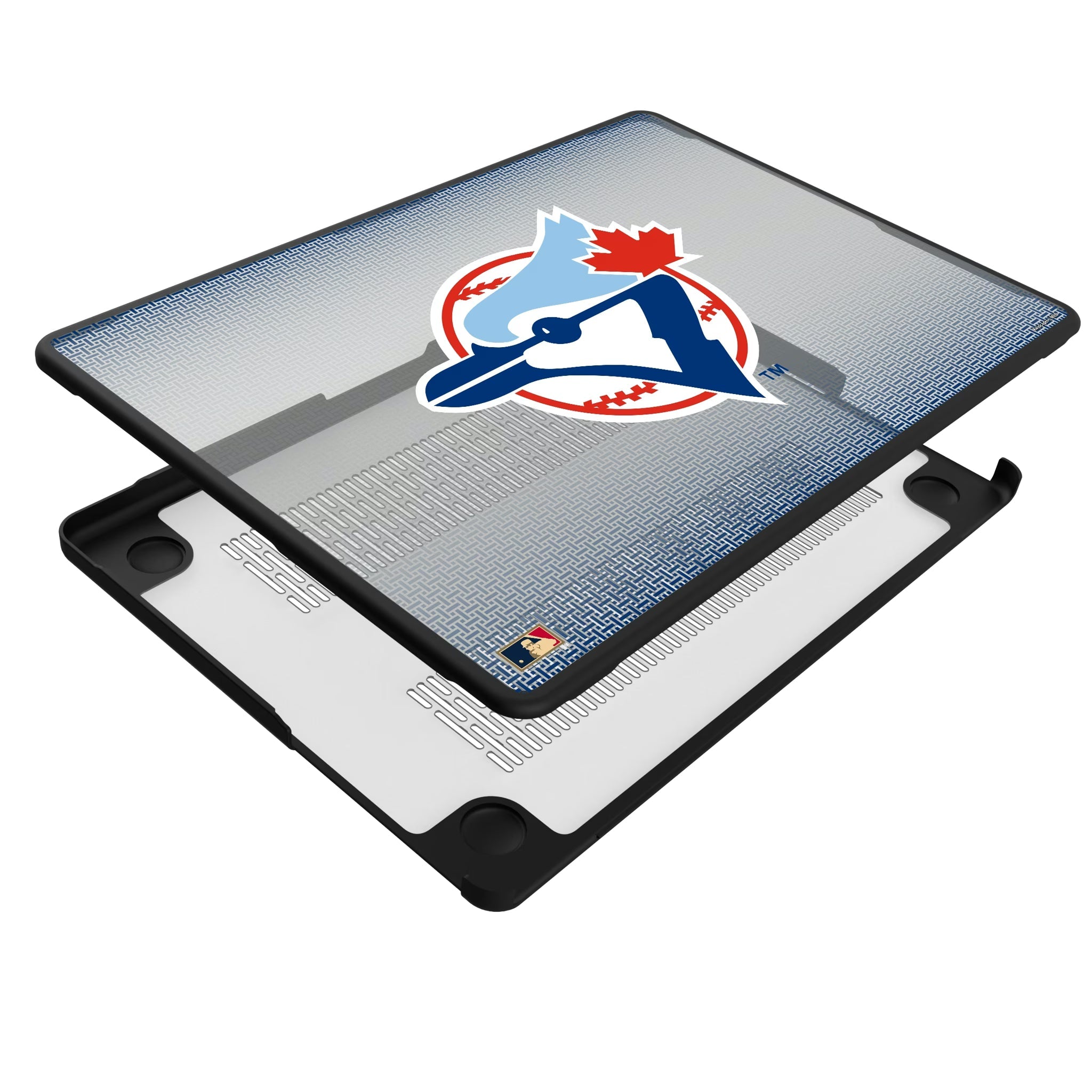 Toronto Blue Jays 1977-1988 - Cooperstown Collection Linen Laptop Case for Apple MacBook