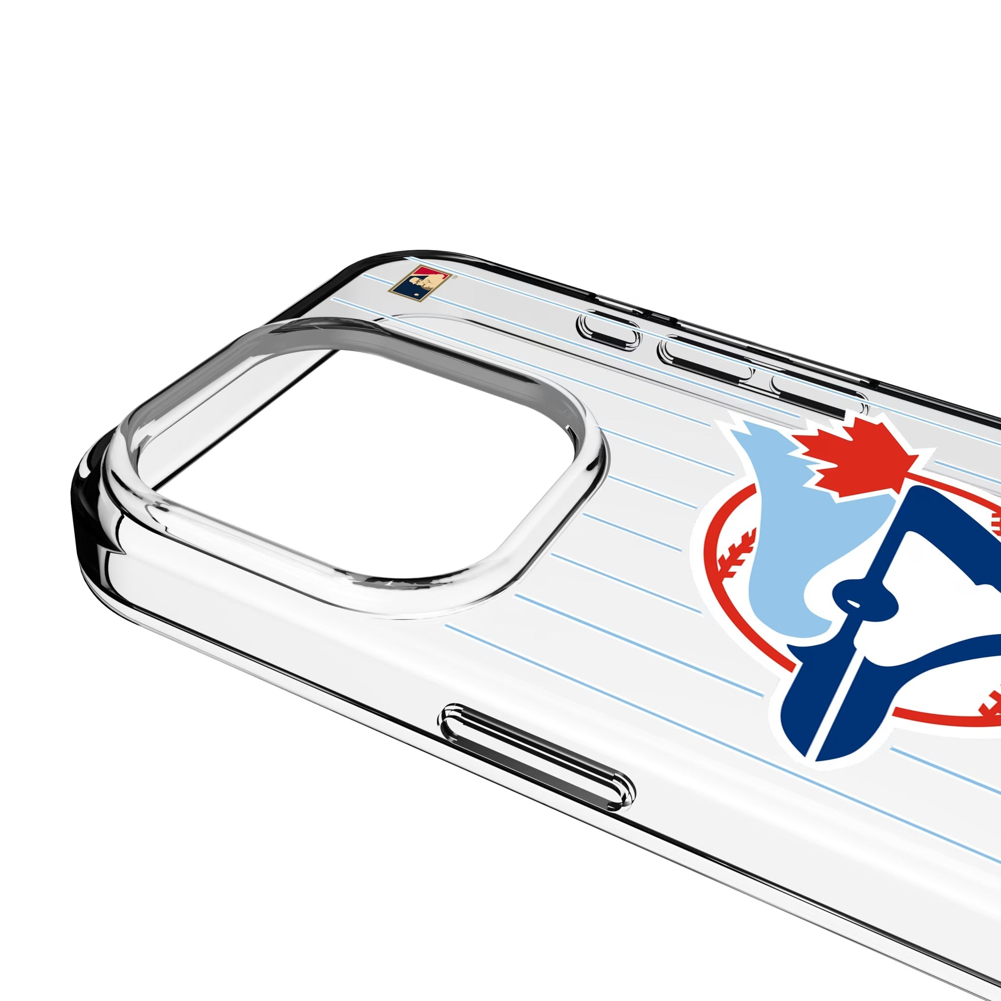Toronto Blue Jays 1977-1988 - Cooperstown Collection Pinstripe Clear Phone Case for Apple iPhone
