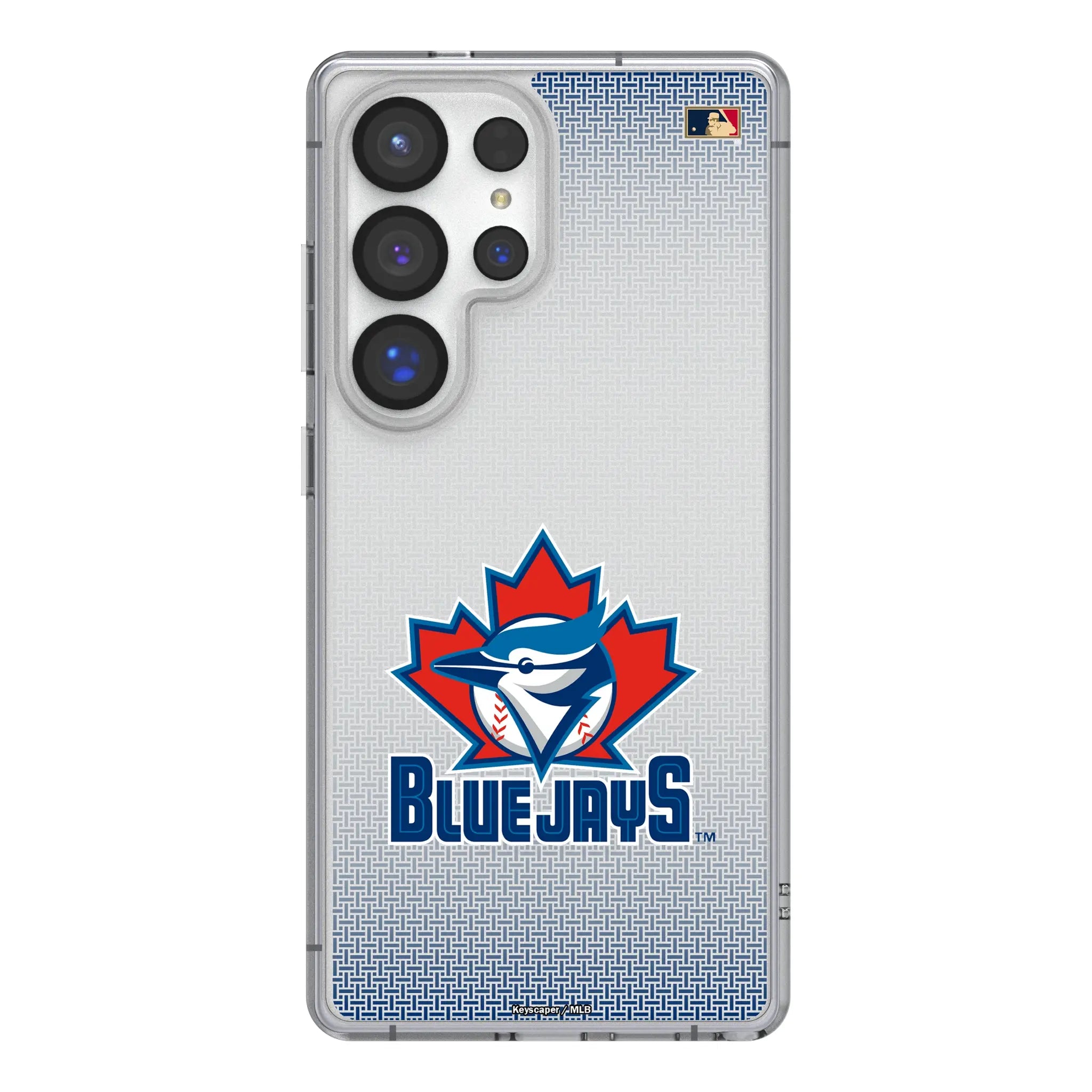 Toronto Blue Jays 1997-2002 - Cooperstown Collection Linen Clear Phone Case for Samsung Galaxy