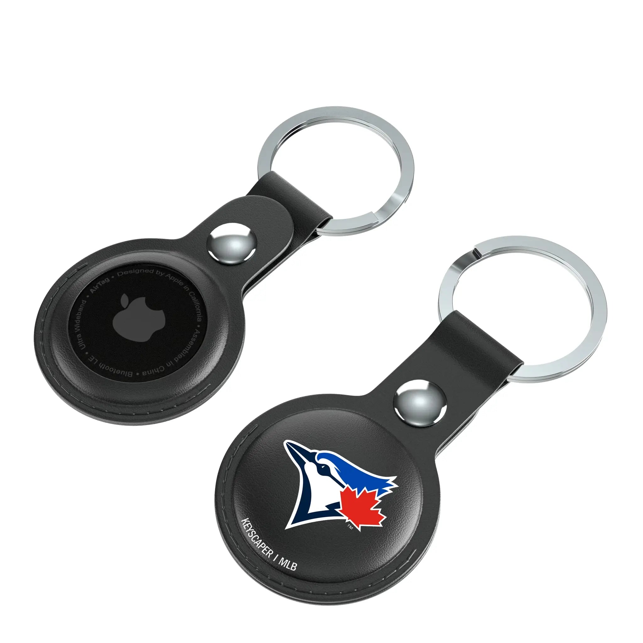 Toronto Blue Jays Insignia Black Airtag Holder 2-Pack