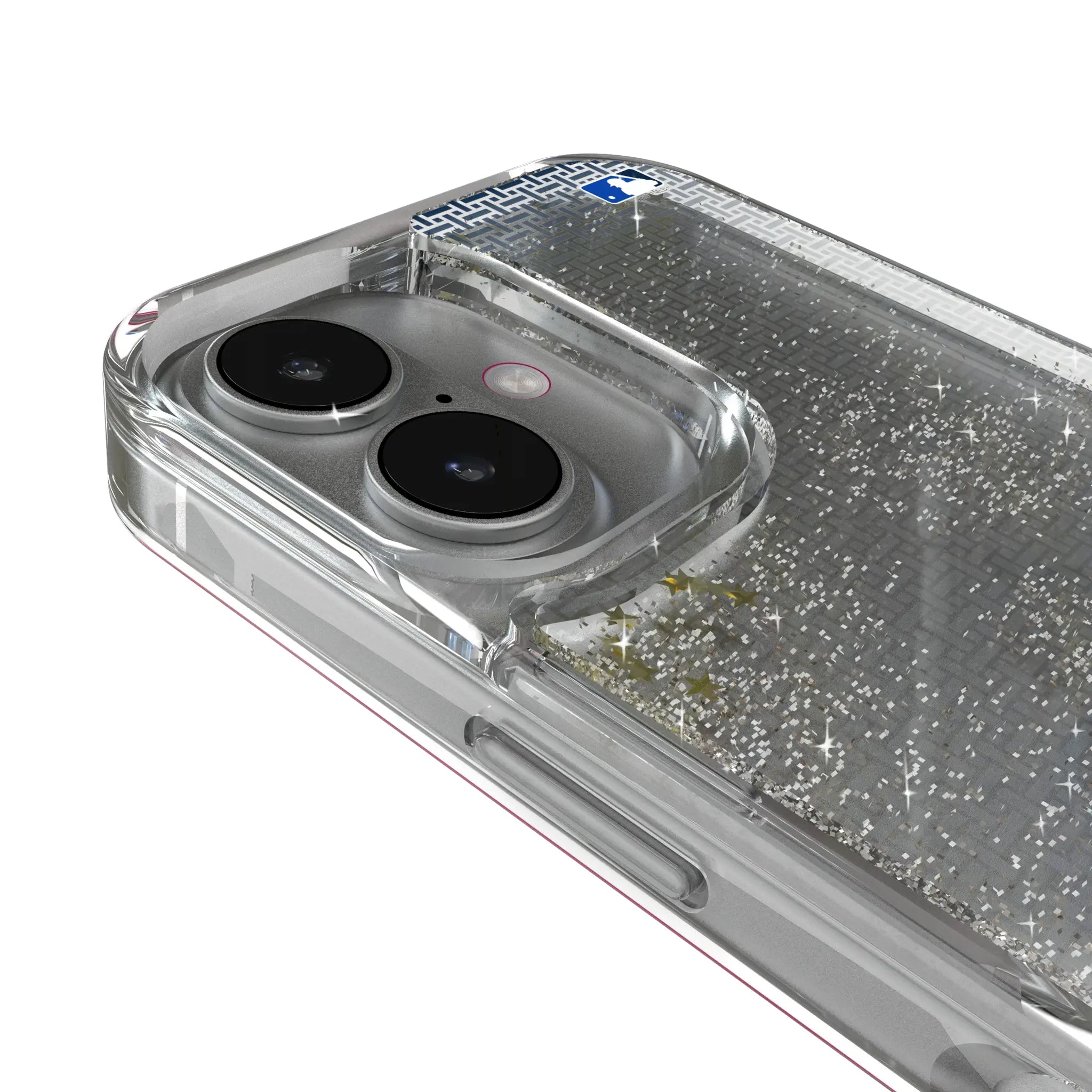 Toronto Blue Jays Linen Glitter Phone Case