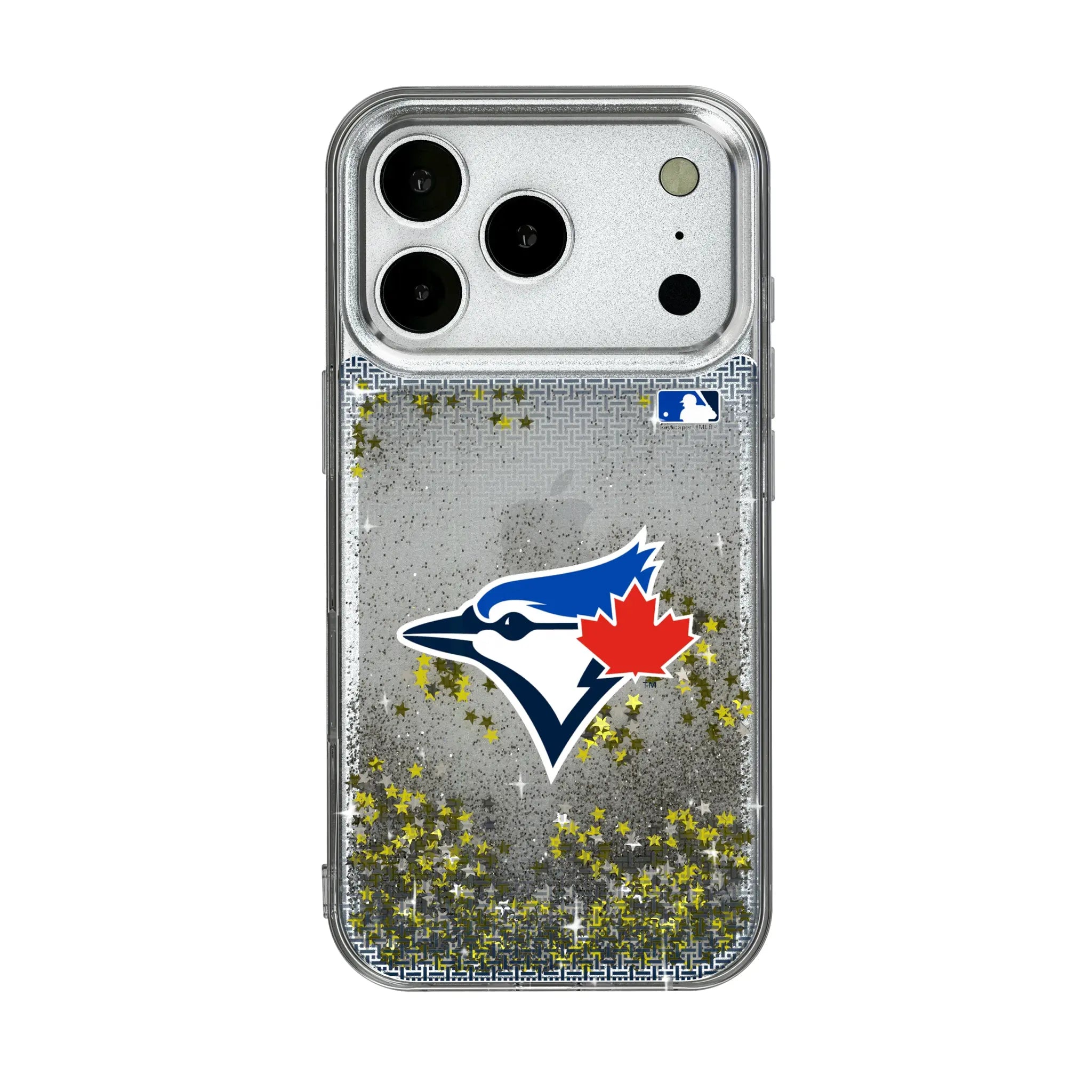 Toronto Blue Jays Linen Glitter Phone Case