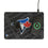 Toronto Blue Jays Monocolor Tilt 15-Watt Wireless Charger and Mouse Pad