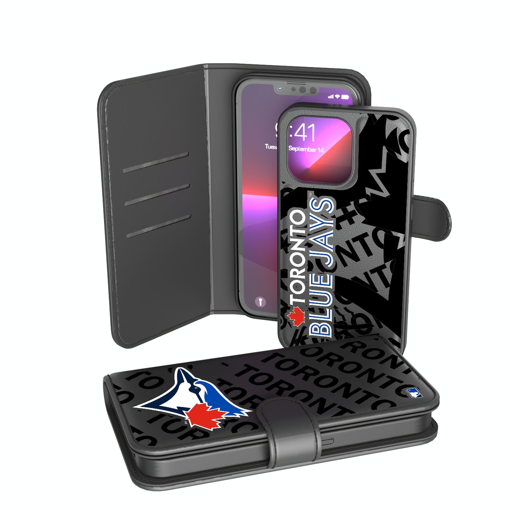 Toronto Blue Jays Tilt Wallet Case - Sports Gifts, Sports Memorabilia, Sports Collectibles, Fan Shop