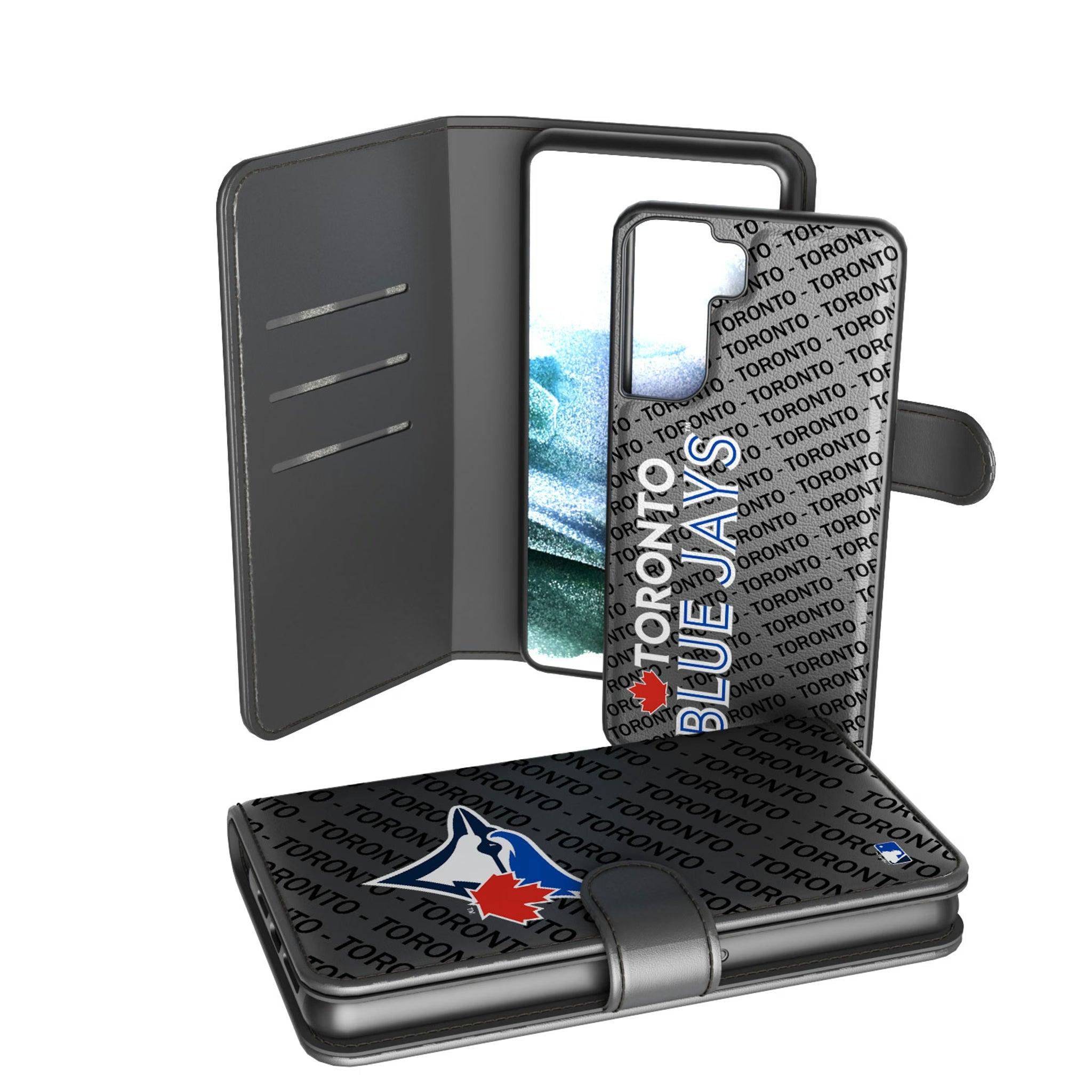 Toronto Blue Jays Tilt Wallet Case - Sports Gifts, Sports Memorabilia, Sports Collectibles, Fan Shop