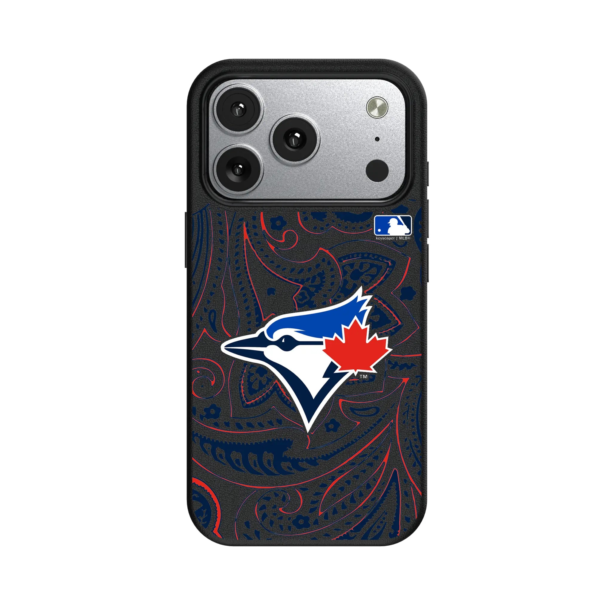Toronto Blue Jays Paisley MagSafe Compatible Phone Case for Apple iPhone