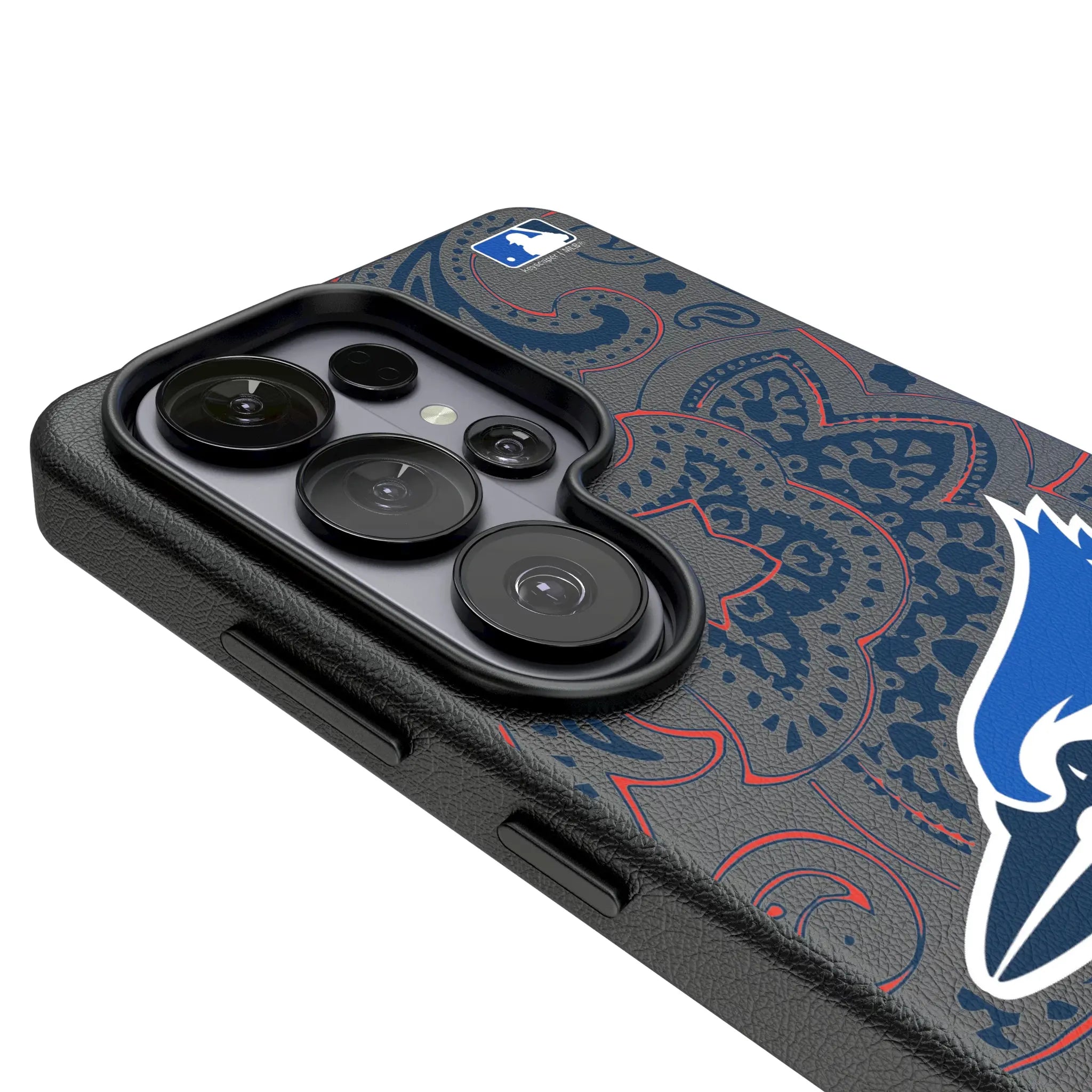 Toronto Blue Jays Paisley MagSafe Compatible Phone Case for Samsung Galaxy