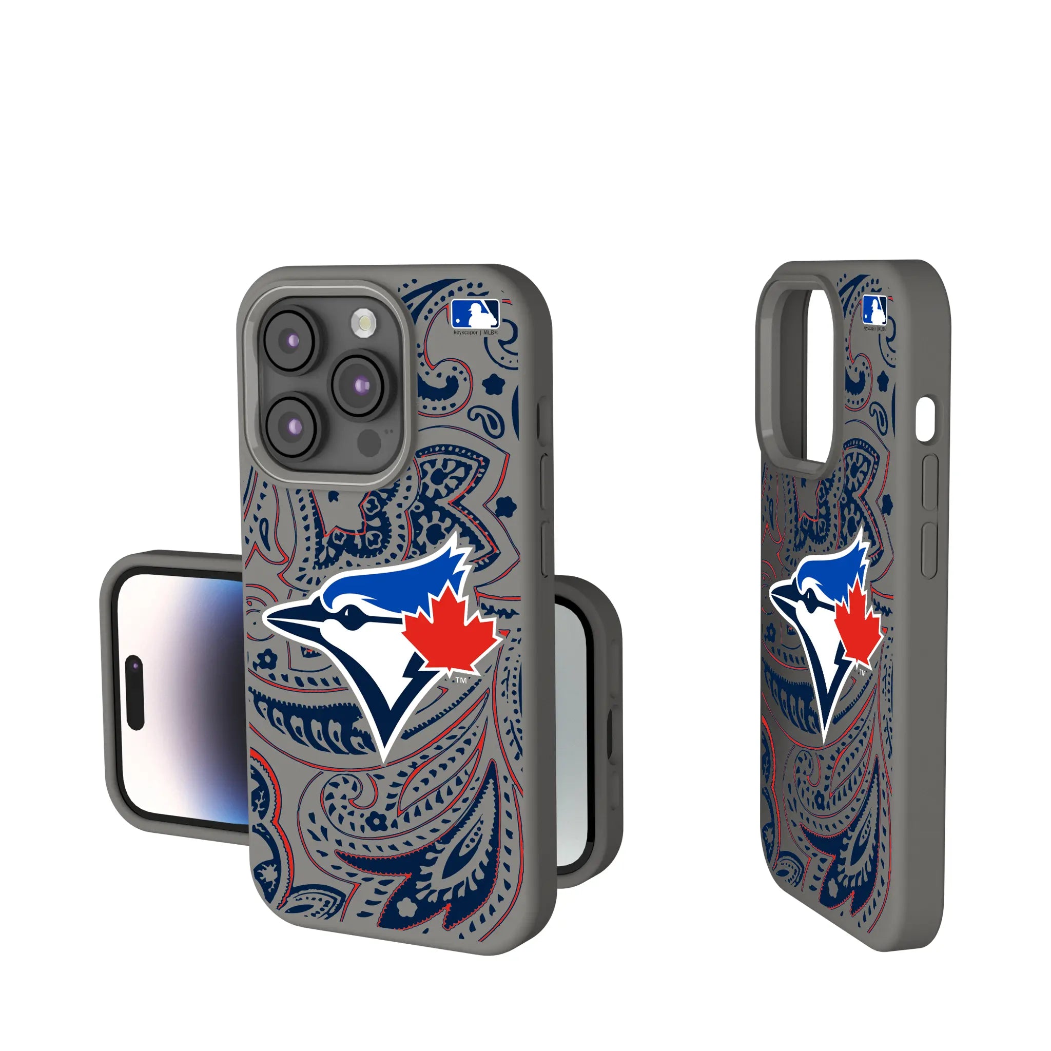 Toronto Blue Jays Paisley Soft Touch Phone Case