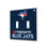 Toronto Blue Jays Solid Hidden-Screw Light Switch Plate