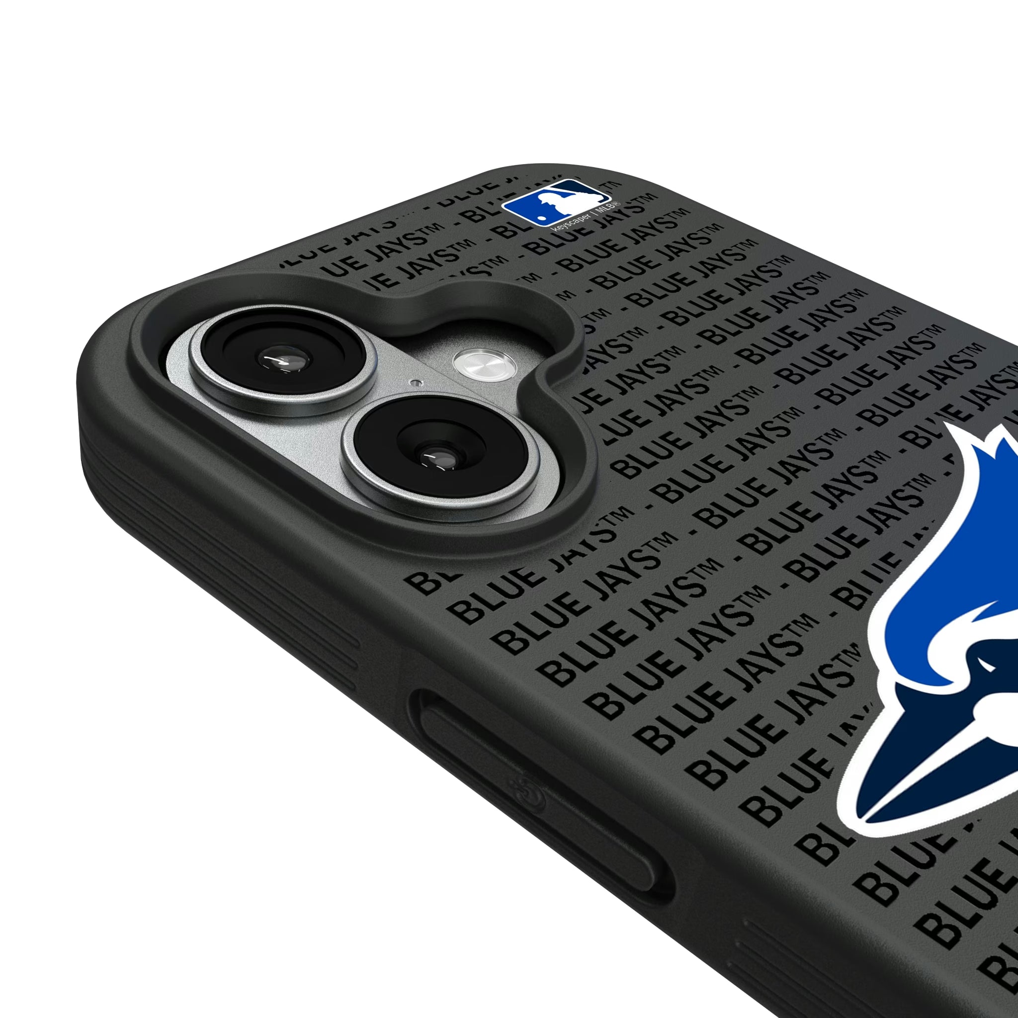 Toronto Blue Jays Text Backdrop Bump Phone Case - Sports Gifts, Sports Memorabilia, Sports Collectibles, Fan Shop