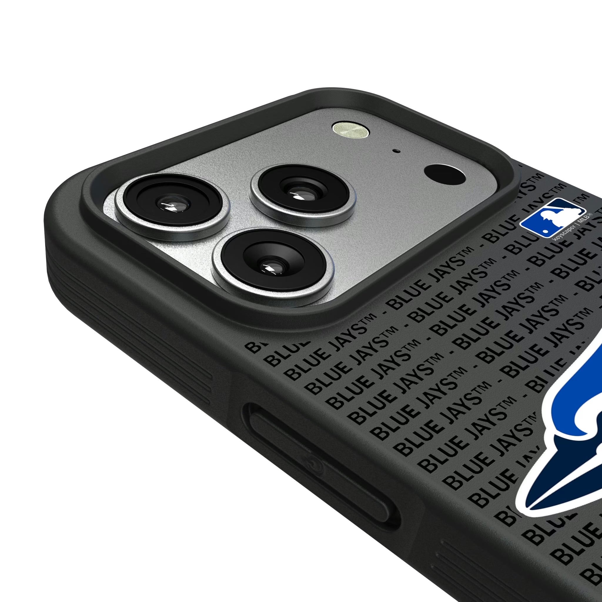 Toronto Blue Jays Text Backdrop Bump Phone Case - Sports Gifts, Sports Memorabilia, Sports Collectibles, Fan Shop