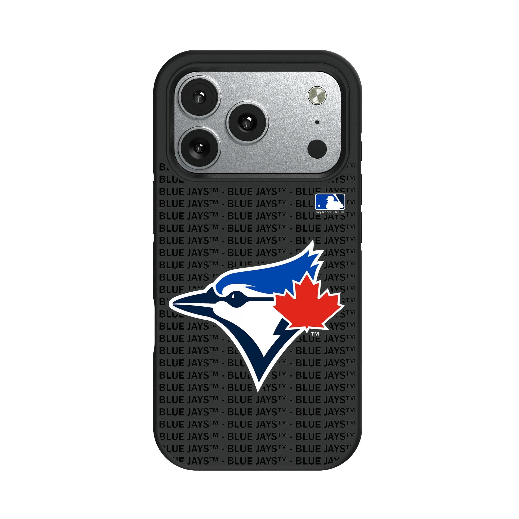 Toronto Blue Jays Text Backdrop Bump Phone Case - Sports Gifts, Sports Memorabilia, Sports Collectibles, Fan Shop