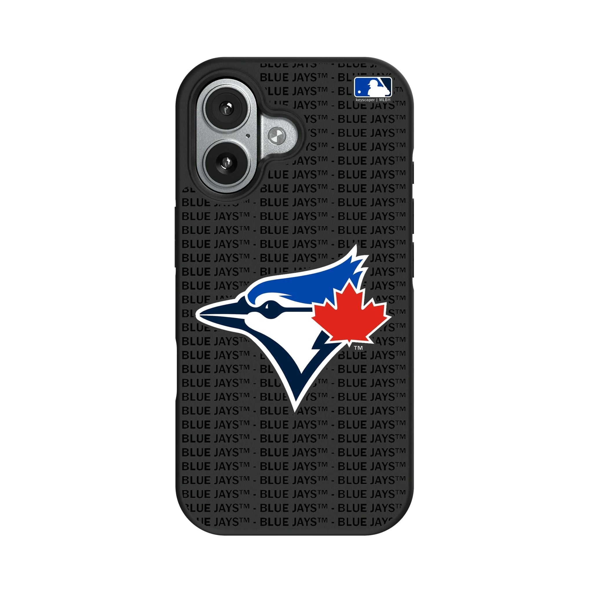 Toronto Blue Jays Text Backdrop Bump Phone Case - Sports Gifts, Sports Memorabilia, Sports Collectibles, Fan Shop