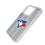 Toronto Blue Jays Text Backdrop Clear Phone Case for Apple iPhone