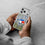 Toronto Blue Jays Text Backdrop Glitter Phone Case