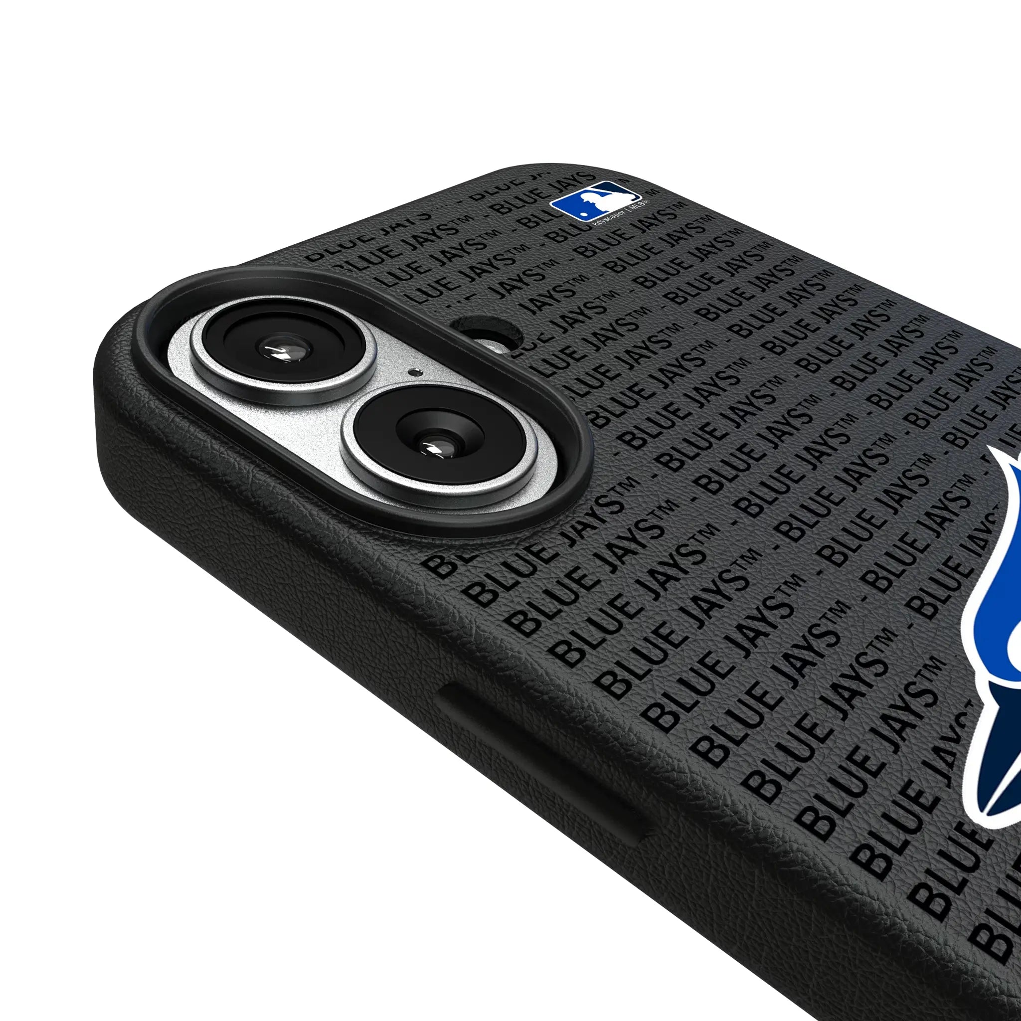 Toronto Blue Jays Text Backdrop MagSafe Compatible Phone Case for Apple iPhone