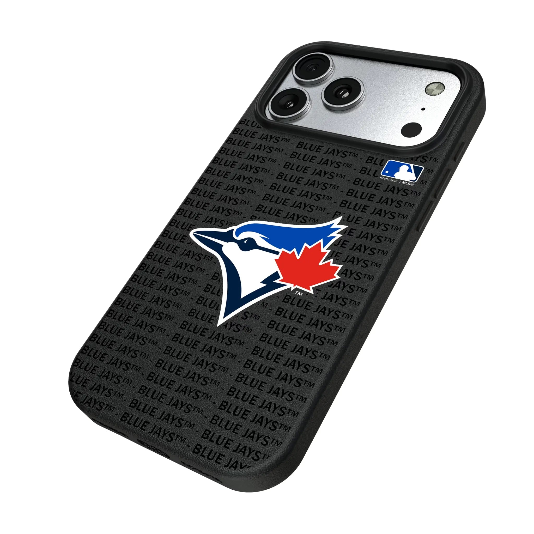 Toronto Blue Jays Text Backdrop MagSafe Compatible Phone Case for Apple iPhone