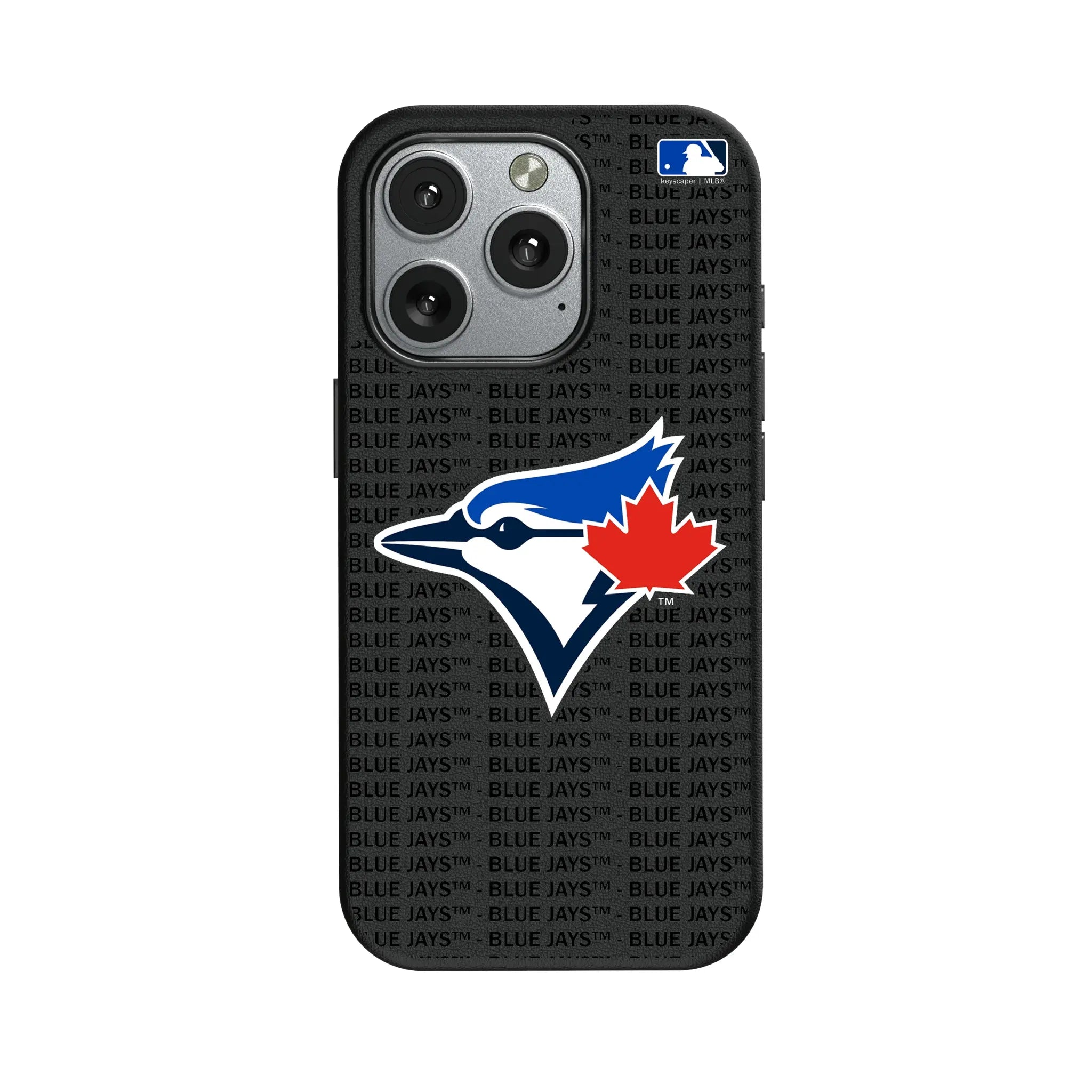 Toronto Blue Jays Text Backdrop MagSafe Compatible Phone Case for Apple iPhone