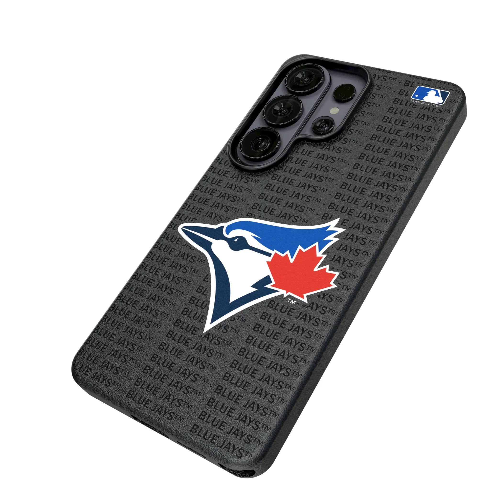 Toronto Blue Jays Text Backdrop MagSafe Compatible Phone Case for Samsung Galaxy