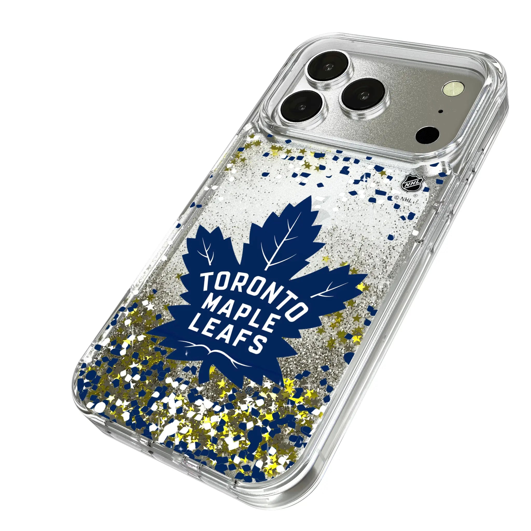 Toronto Maple Leafs Confetti Glitter Phone Case