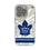 Toronto Maple Leafs Ice Stripe Clear Phone Case for Apple iPhone