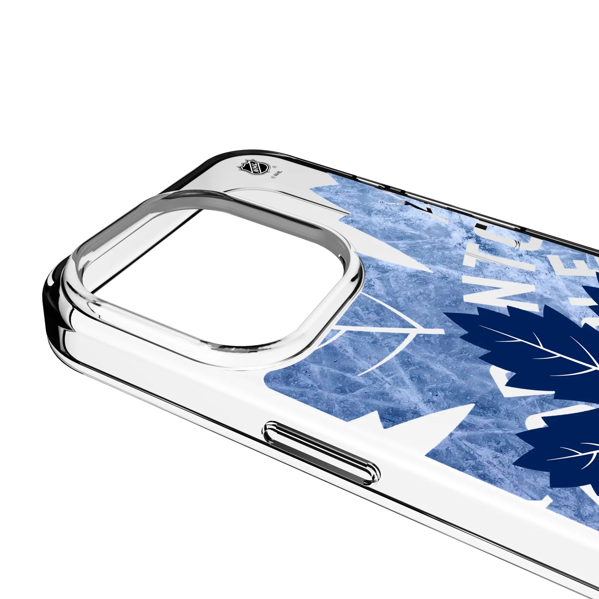 Toronto Maple Leafs Ice Tilt Clear Phone Case for Apple iPhone