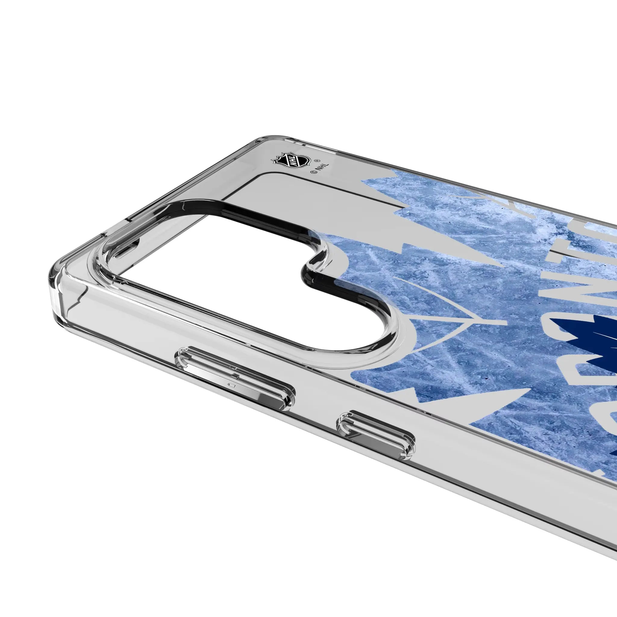 Toronto Maple Leafs Ice Tilt Clear Phone Case for Samsung Galaxy