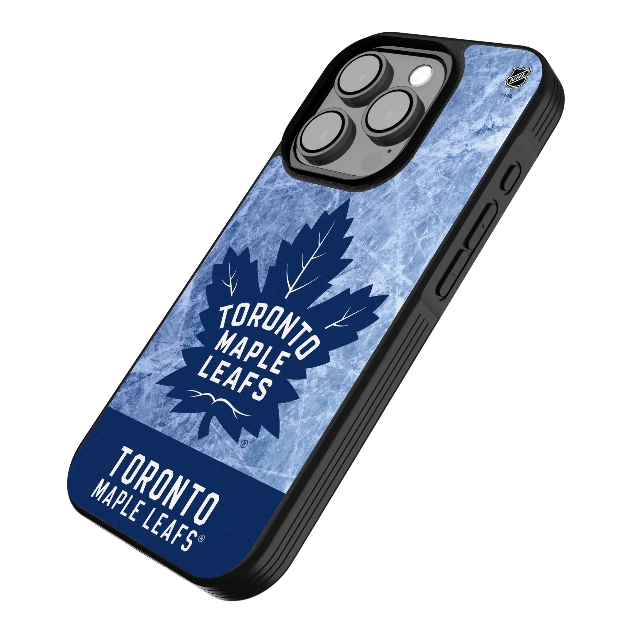 Toronto Maple Leafs Ice Wordmark Bump Phone Case