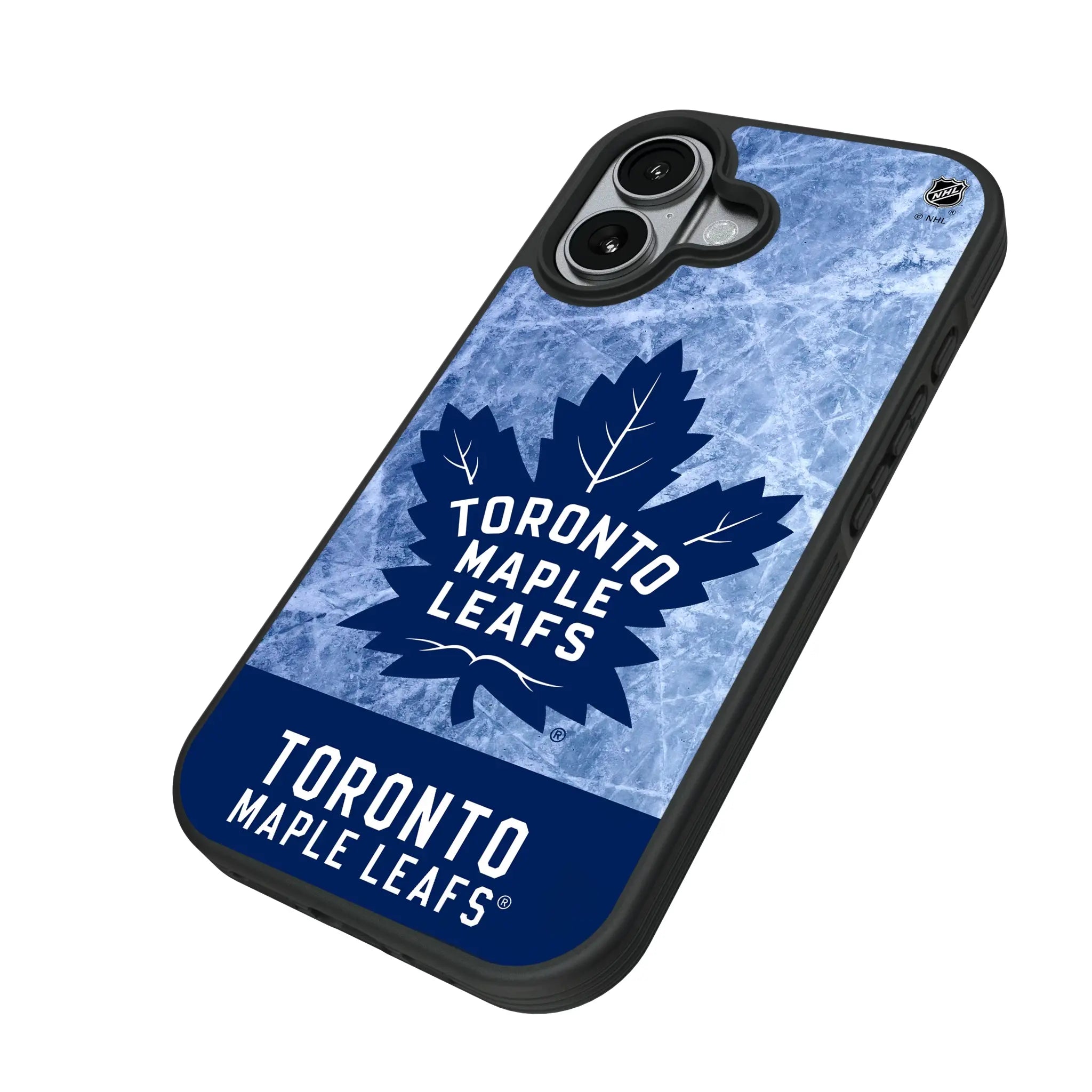 Toronto Maple Leafs Ice Wordmark Bump Phone Case
